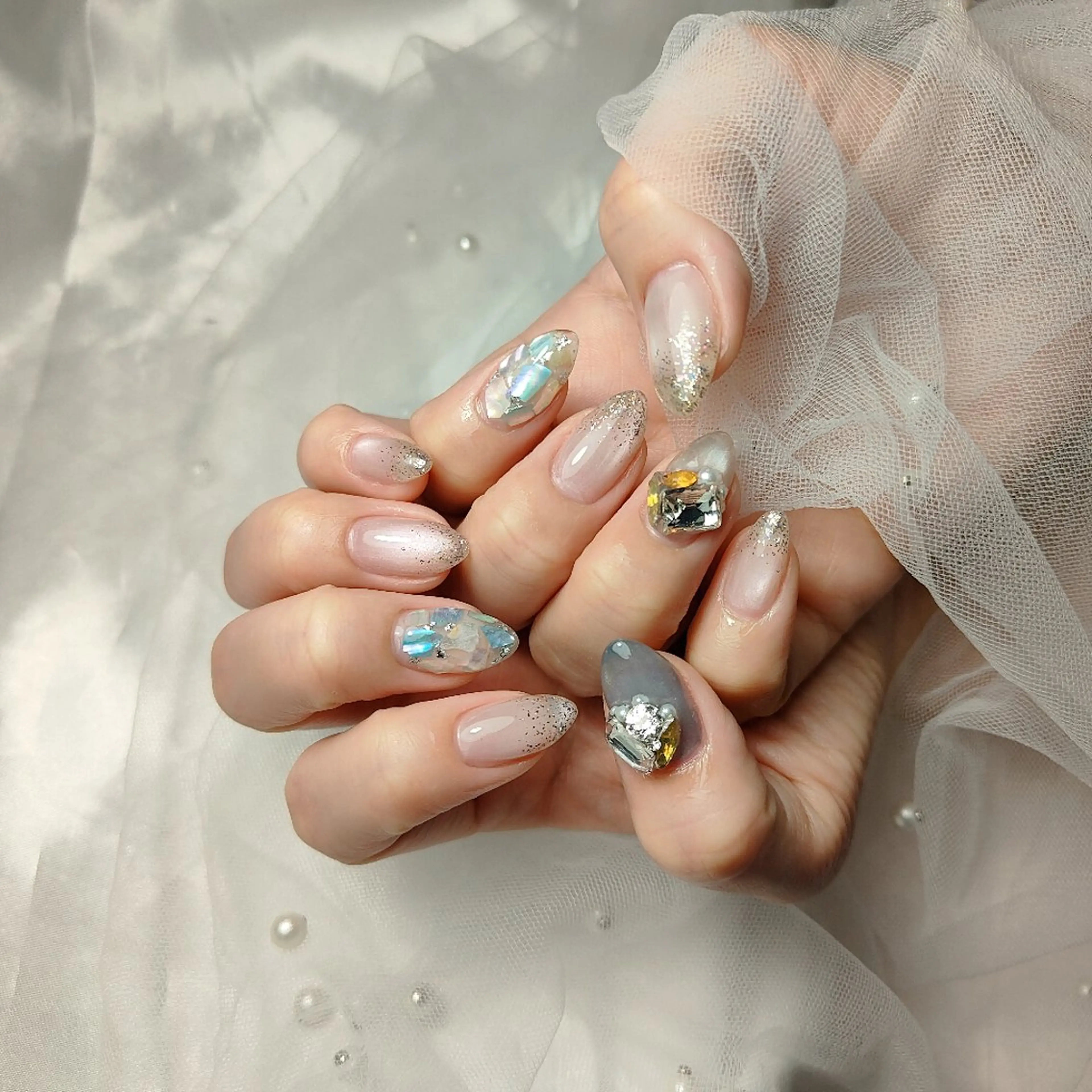 ネイル ハンドネイル CLEAR NAILのネイルデザイン