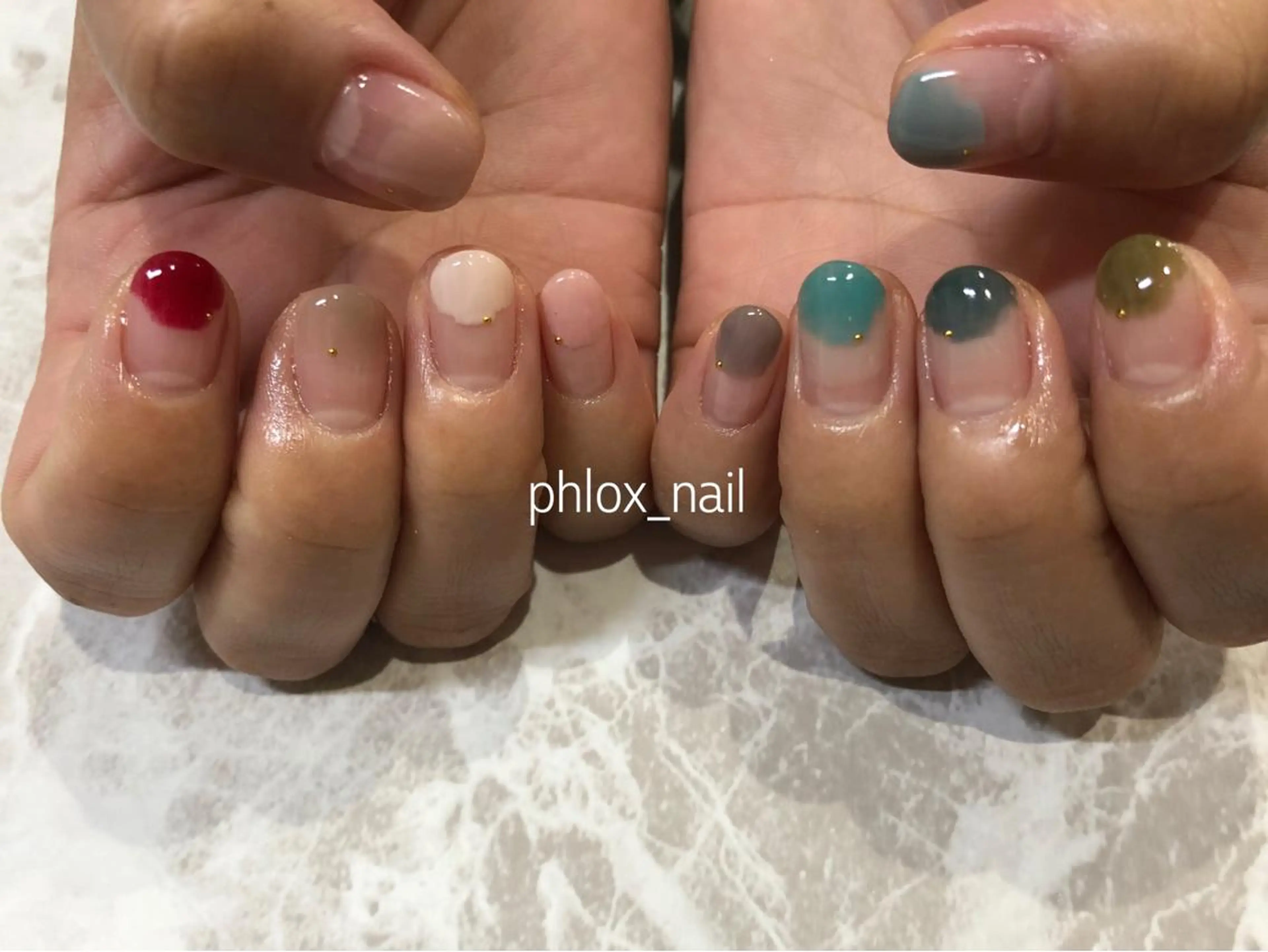 ネイル s/w _shokoのネイルデザイン