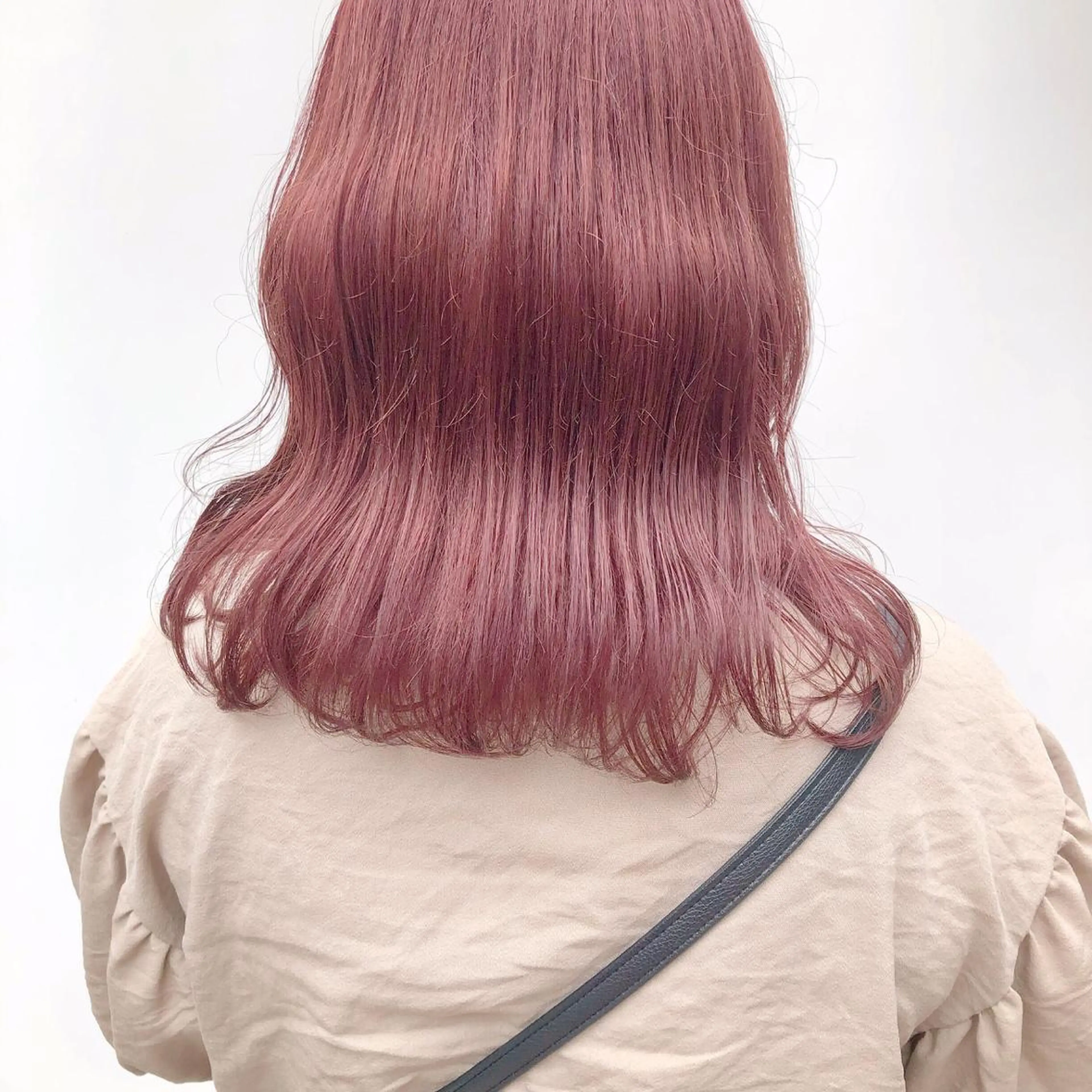セミロング カラー パーマ ヘアアレンジ メンズ キッズ ネイル マツエク・マツパ ピンクカラー カラーマツエク ピンク レイヤーカット指名 No.1💖マユカのヘアスタイル