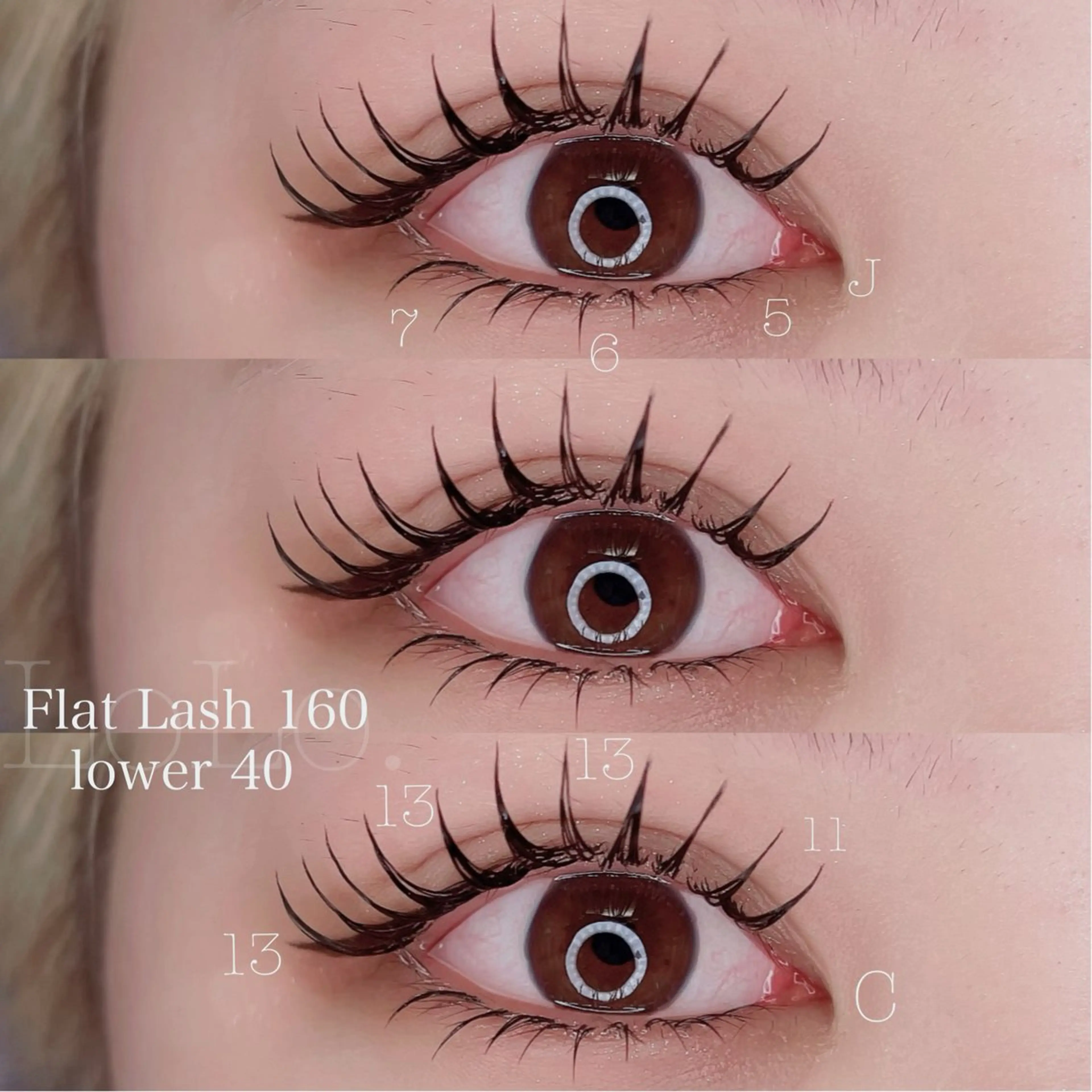 🌈大人気🌈【フラットラッシュ160本マツエクつけ放題】オフ＆コーティング込みの写真