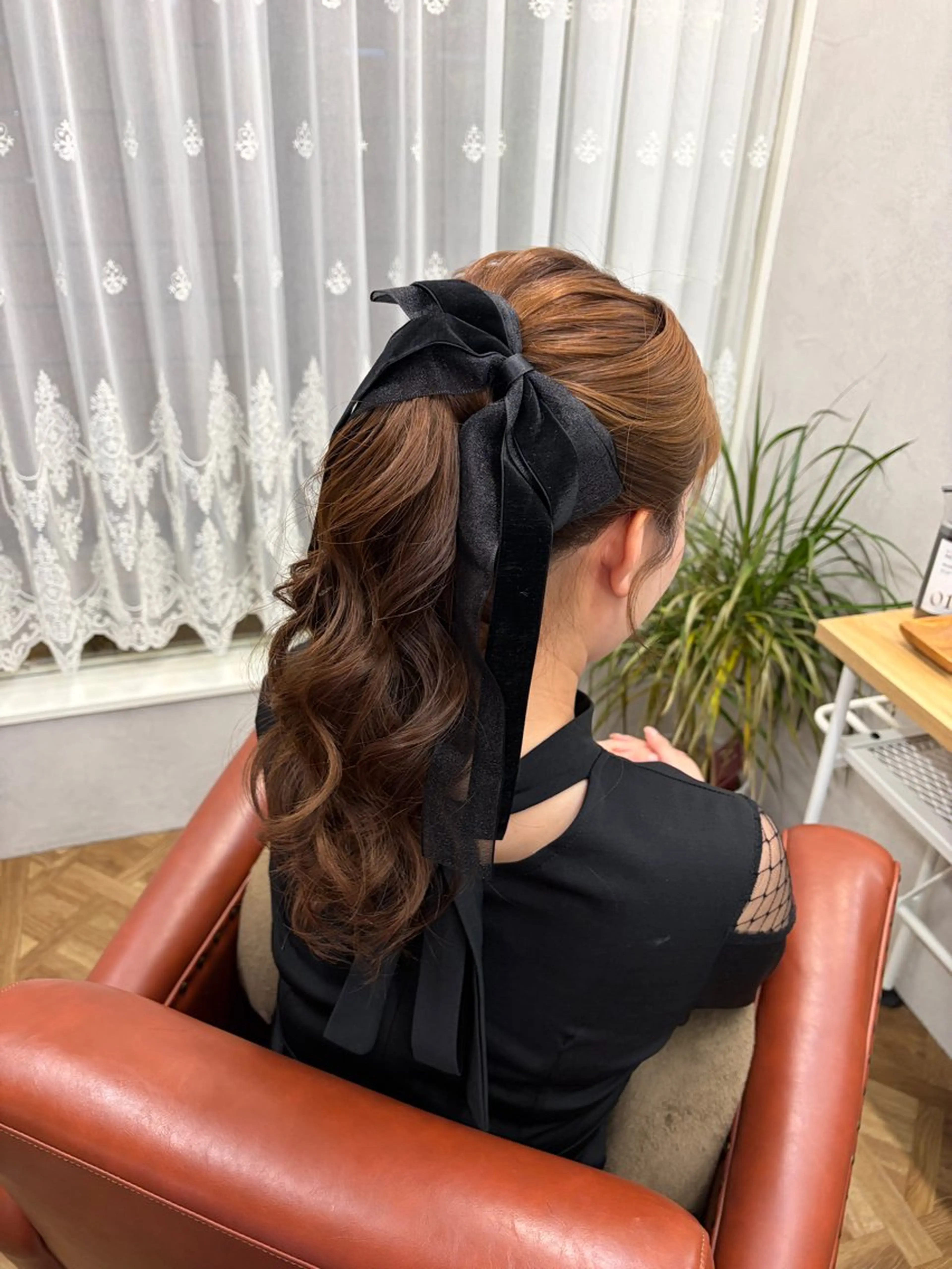 ヘアアレンジ 髪質改善×韓国風/小 顔レイヤー/早瀬櫻子のヘアスタイル