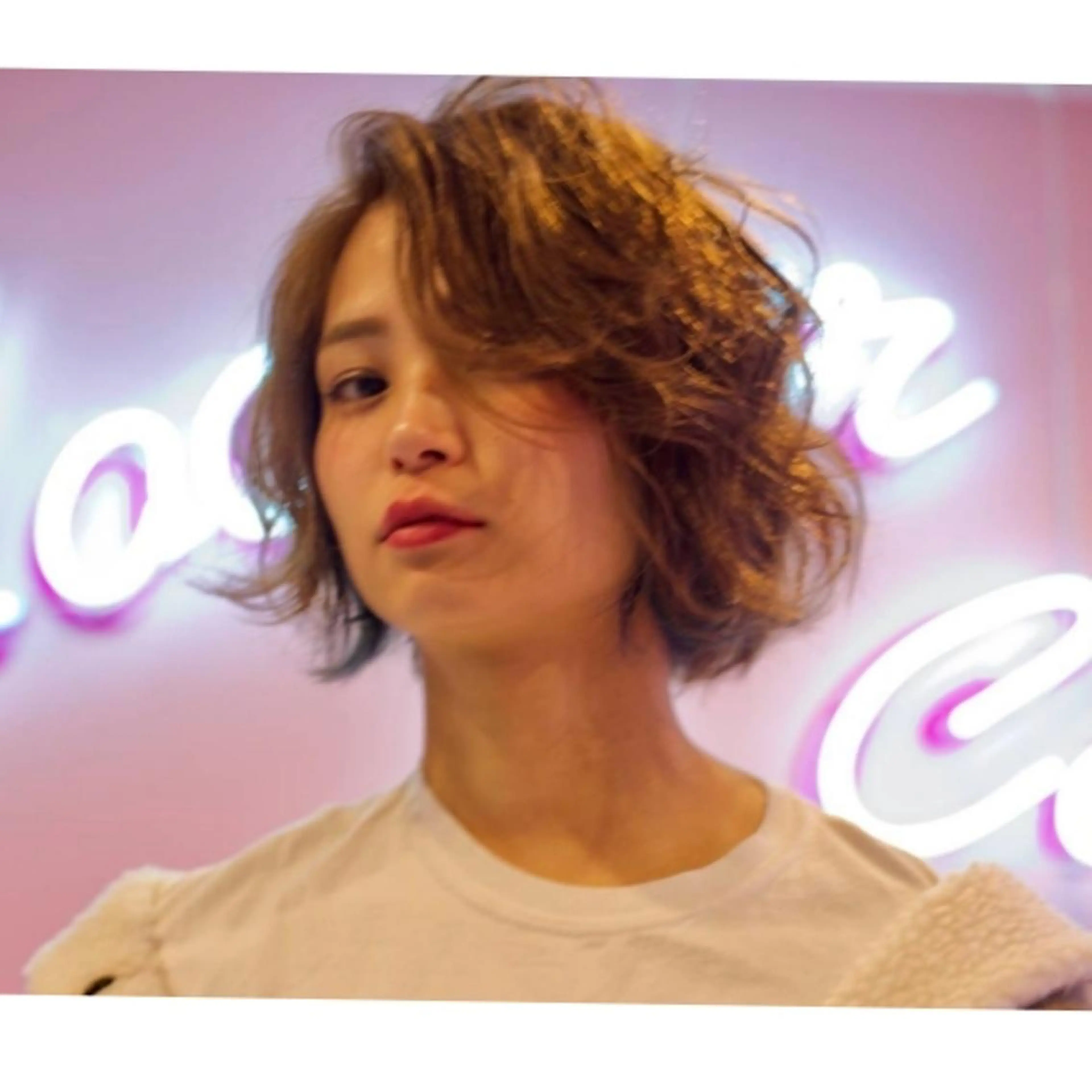 ショート カラー LOOKER所属・looker ルーカーのヘアスタイル