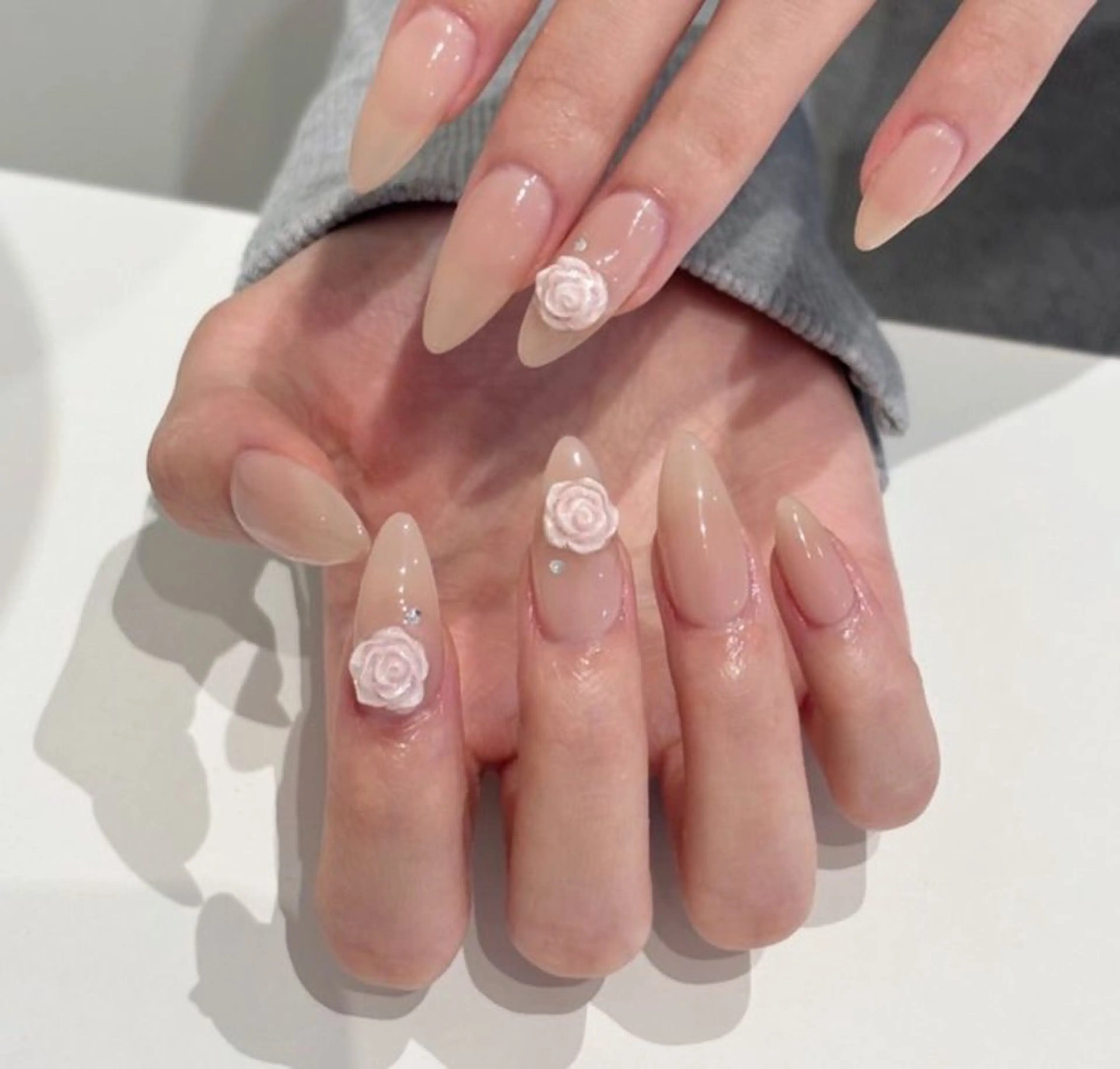 ネイル ハンドネイル ROSE ANA CHUO 本川越のネイルデザイン