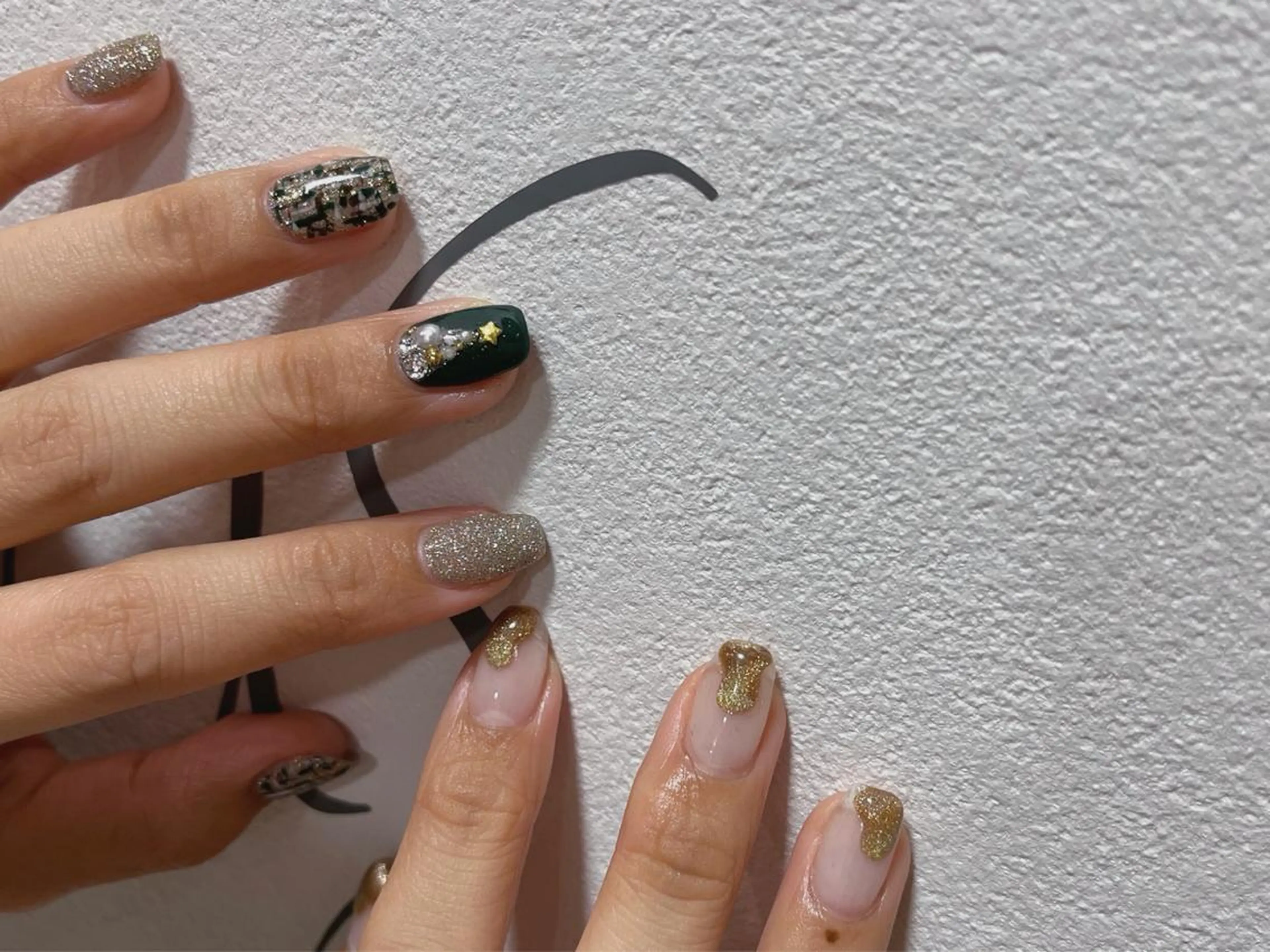 ネイル 冬ネイル クリスマス mimin. by felimo所属・mimin. by felimoのネイルデザイン