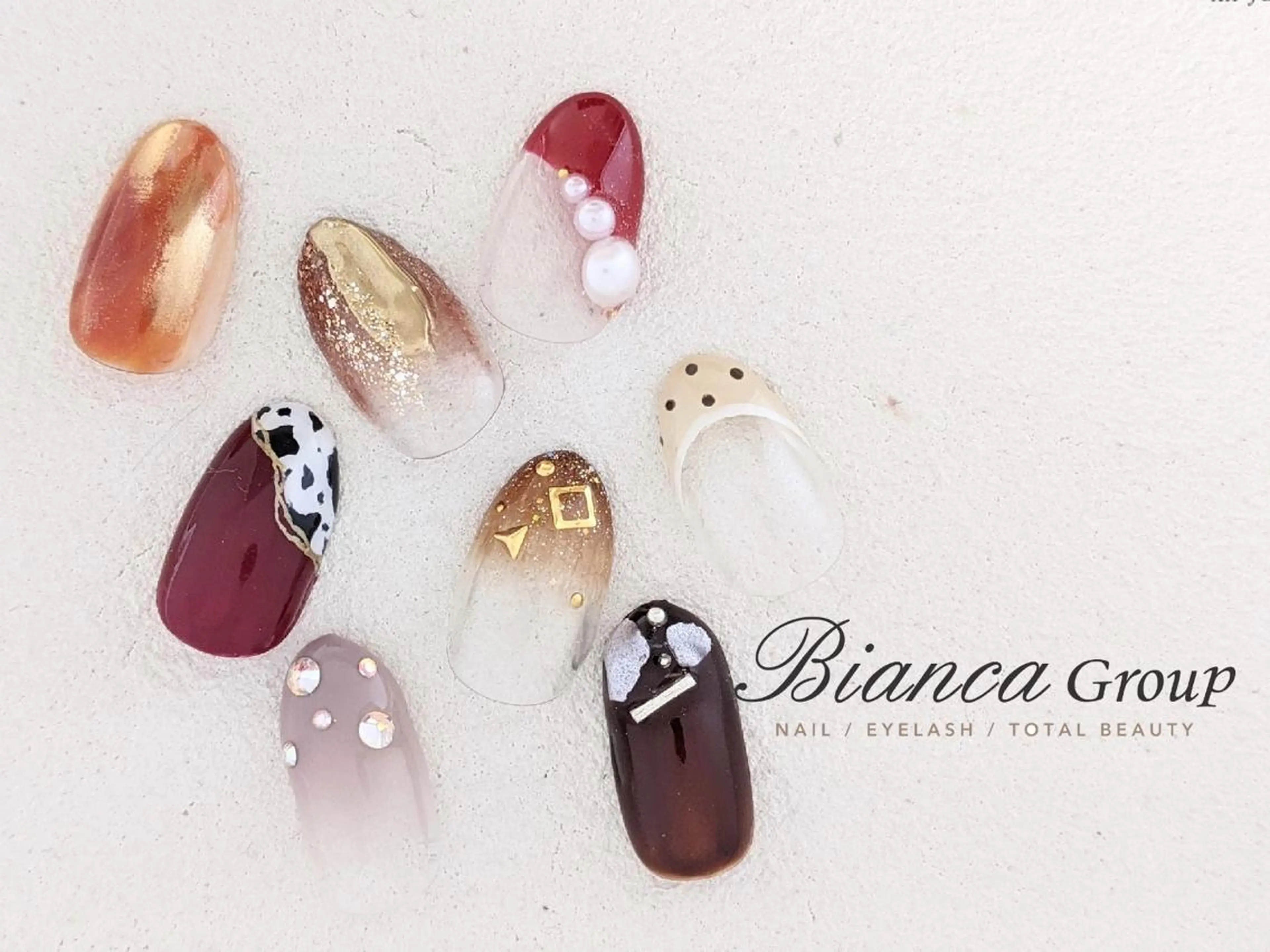 ネイル ハンドネイル ハンドケア BIANCA Ouchidaのネイルデザイン