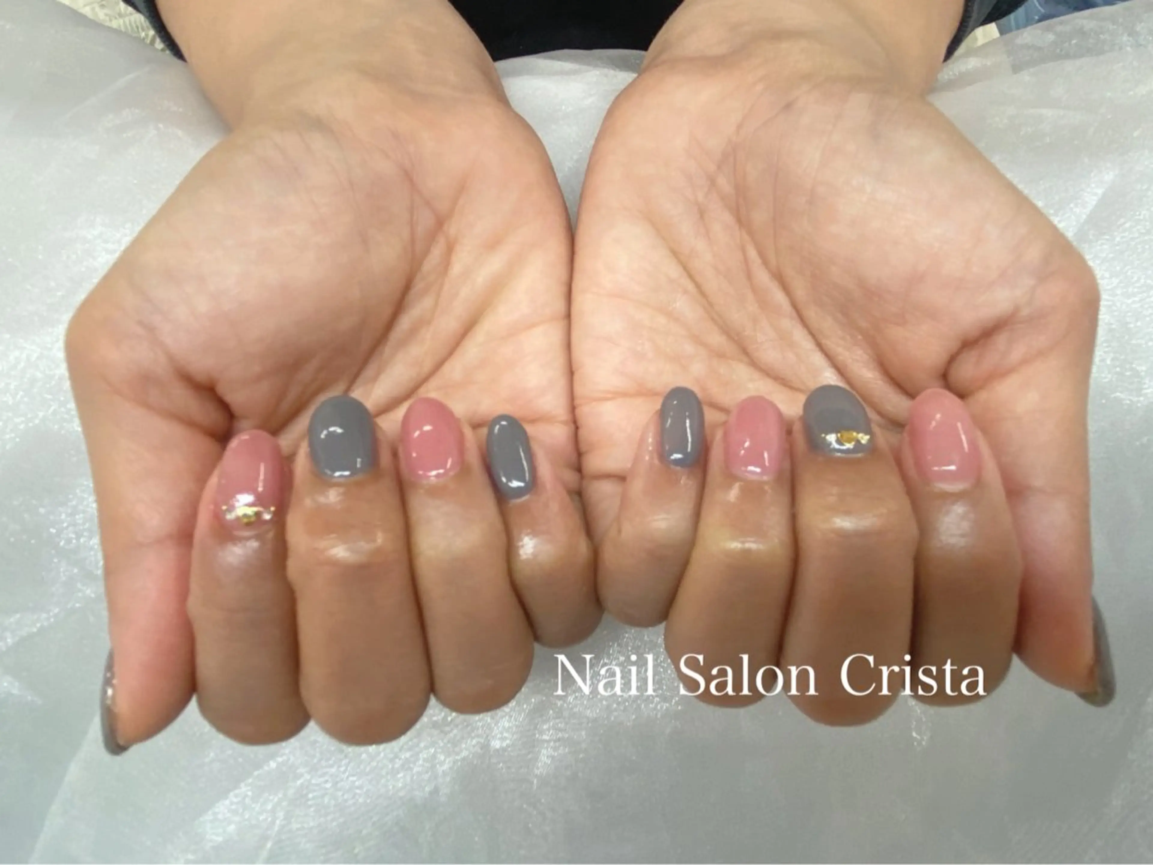 ネイル ジェルネイル パラジェル シンプルネイル ハンドネイル CRISTA所属・CRISTA MOMOのネイルデザイン