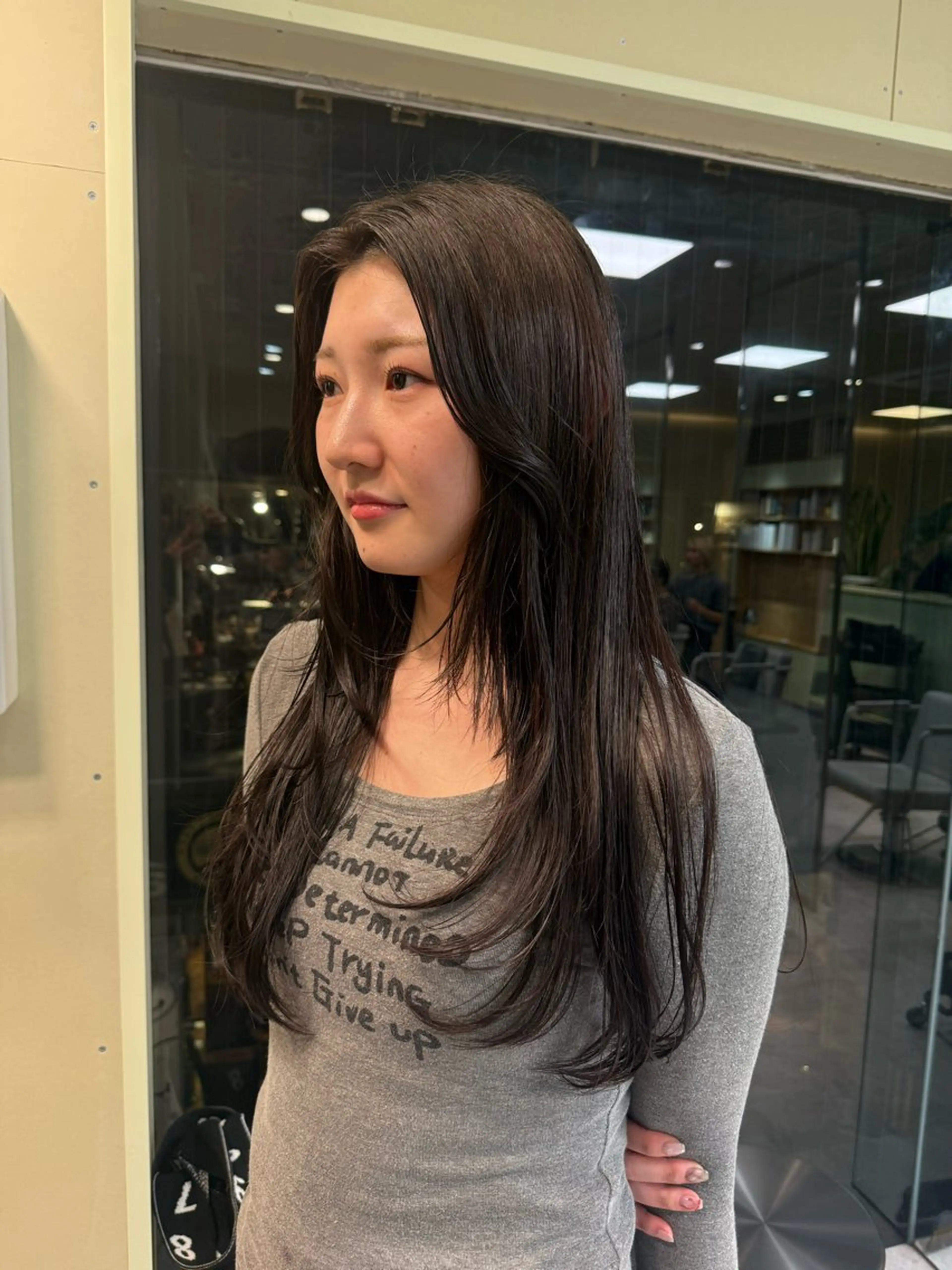 ロング カラー カット ヘアカラー トリートメント 伶風/ボブ/ ヘーゼルベージュのヘアスタイル