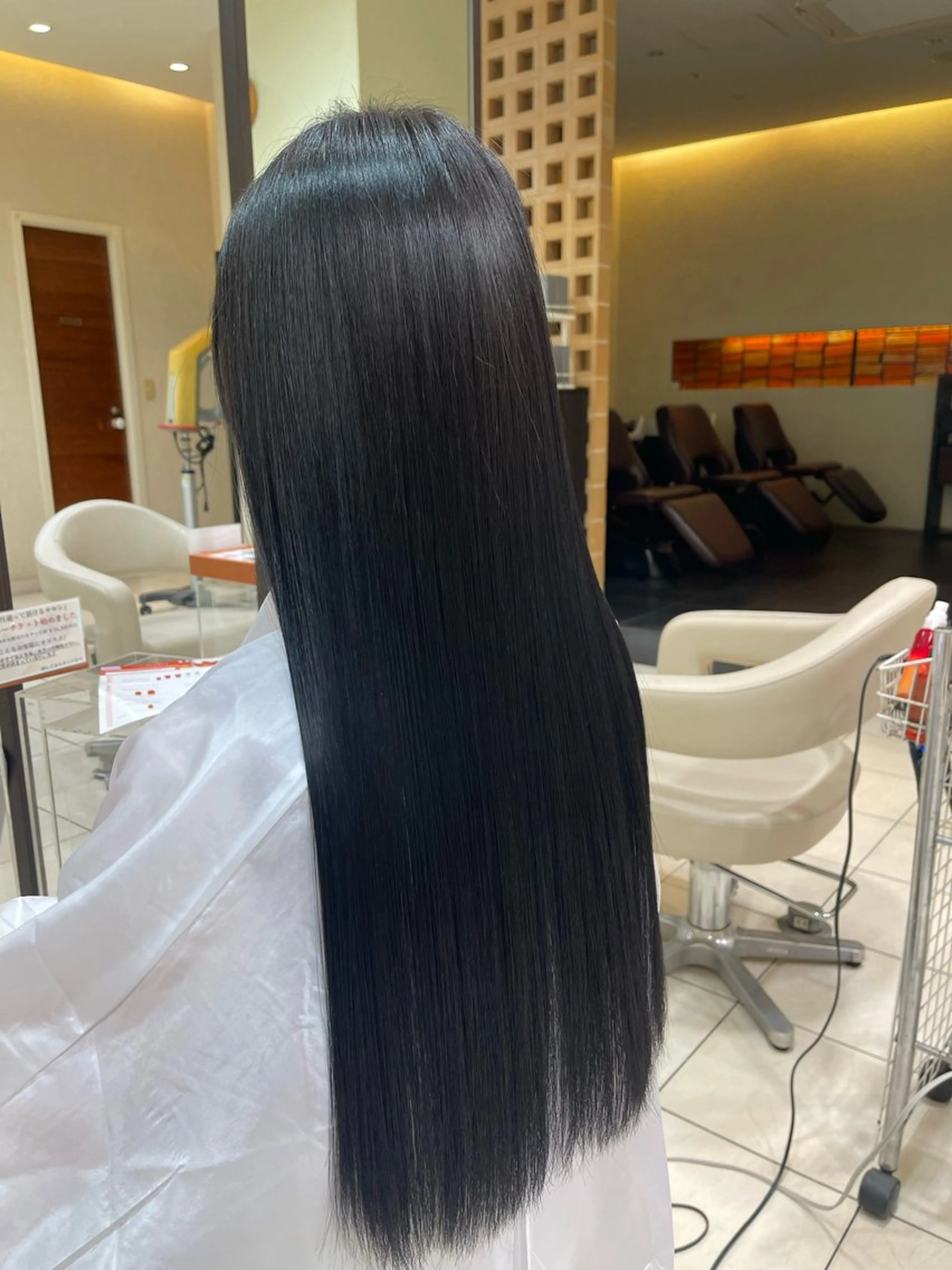 ロング 髪質改善 カネヒラ リョウスケのヘアスタイル