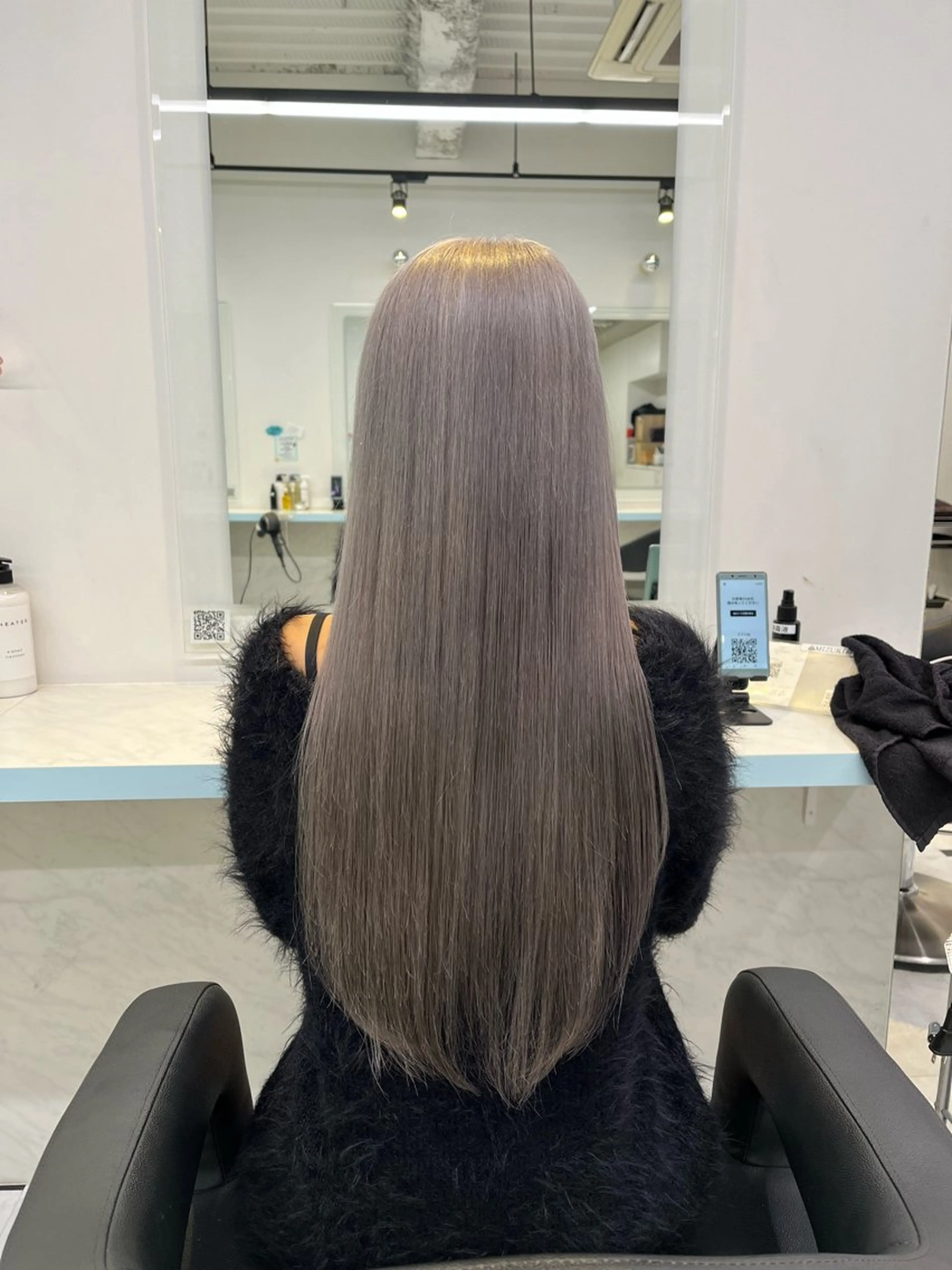 ロング カラー ヘアカラー トリートメント ブリーチカラー 🩵MIZUKIのヘアスタイル