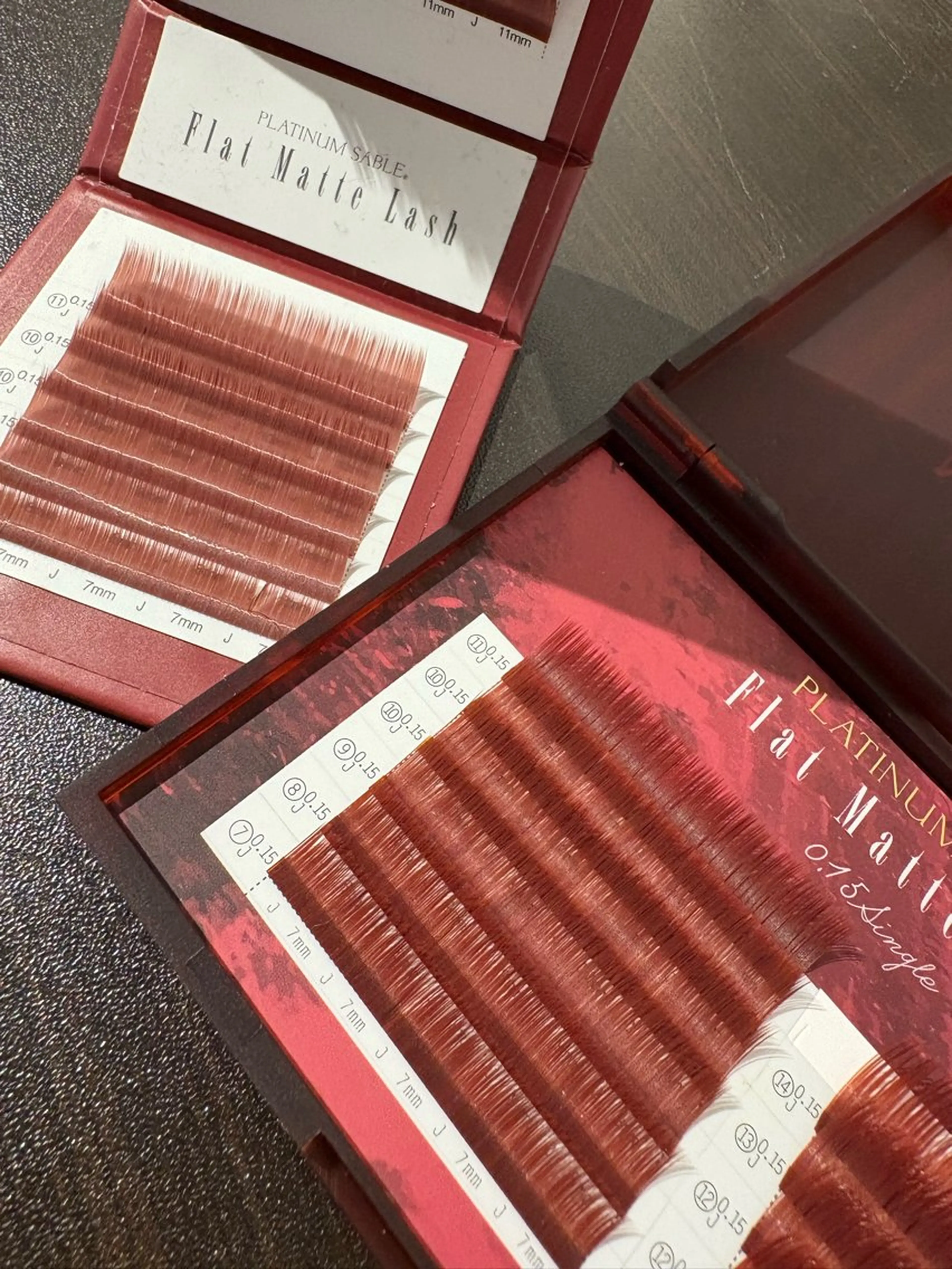 当日限定❣️カラーエクステ100本¥3000❣️束感コーティング付の写真