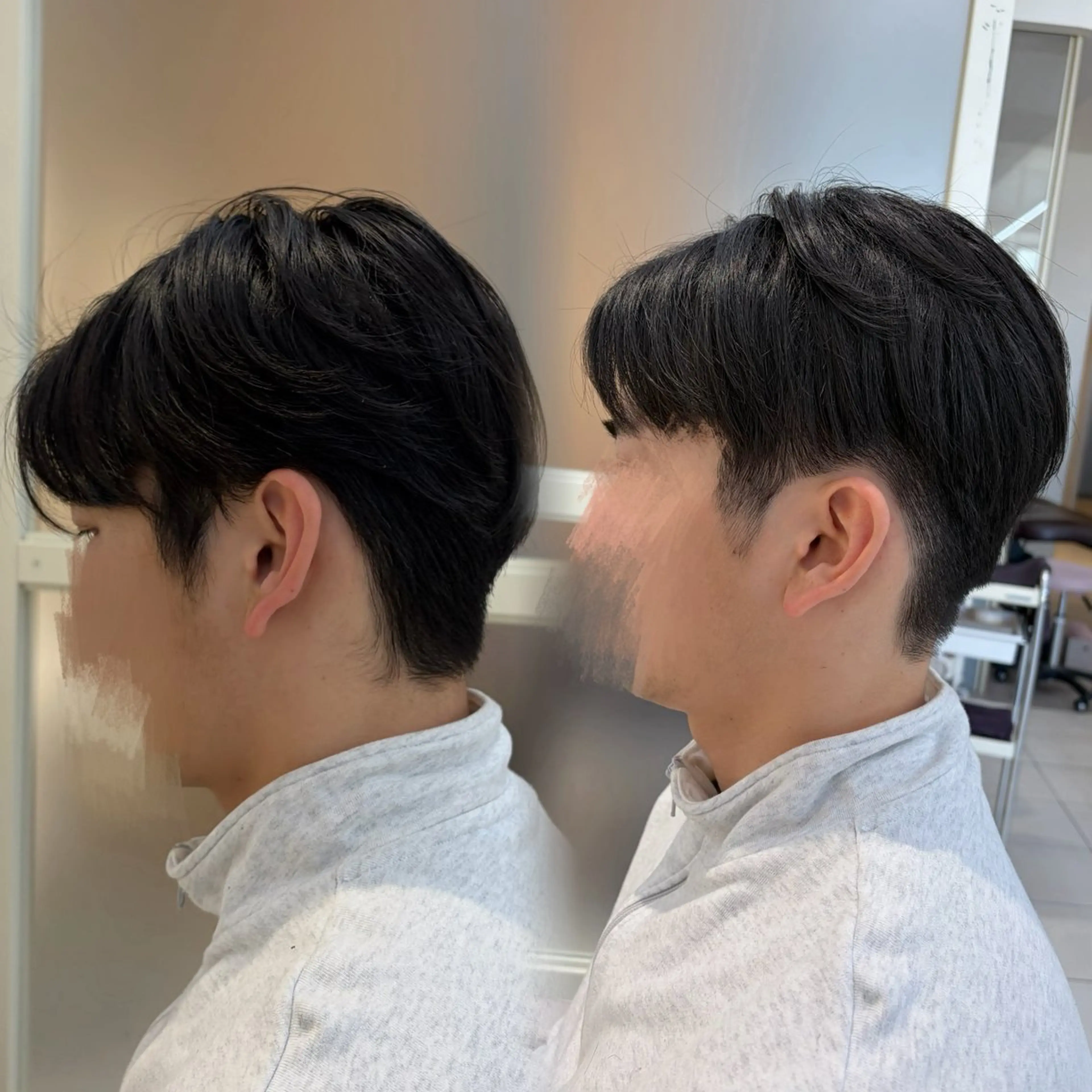 メンズ oto🤍×美髪× ローレイヤーのヘアスタイル