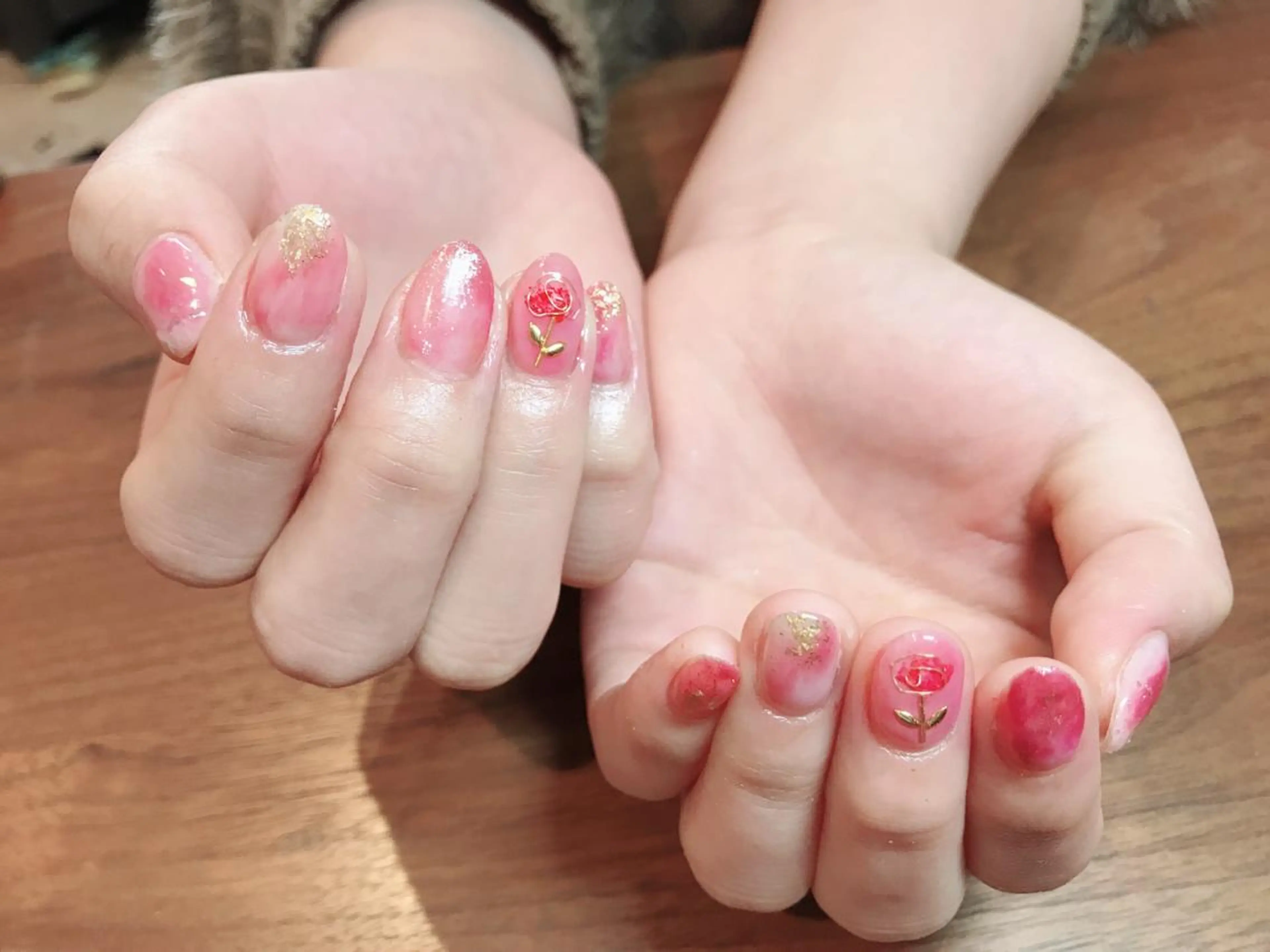 ネイル ニュアンスネイル ピンク pipi..所属・pipi ..のネイルデザイン