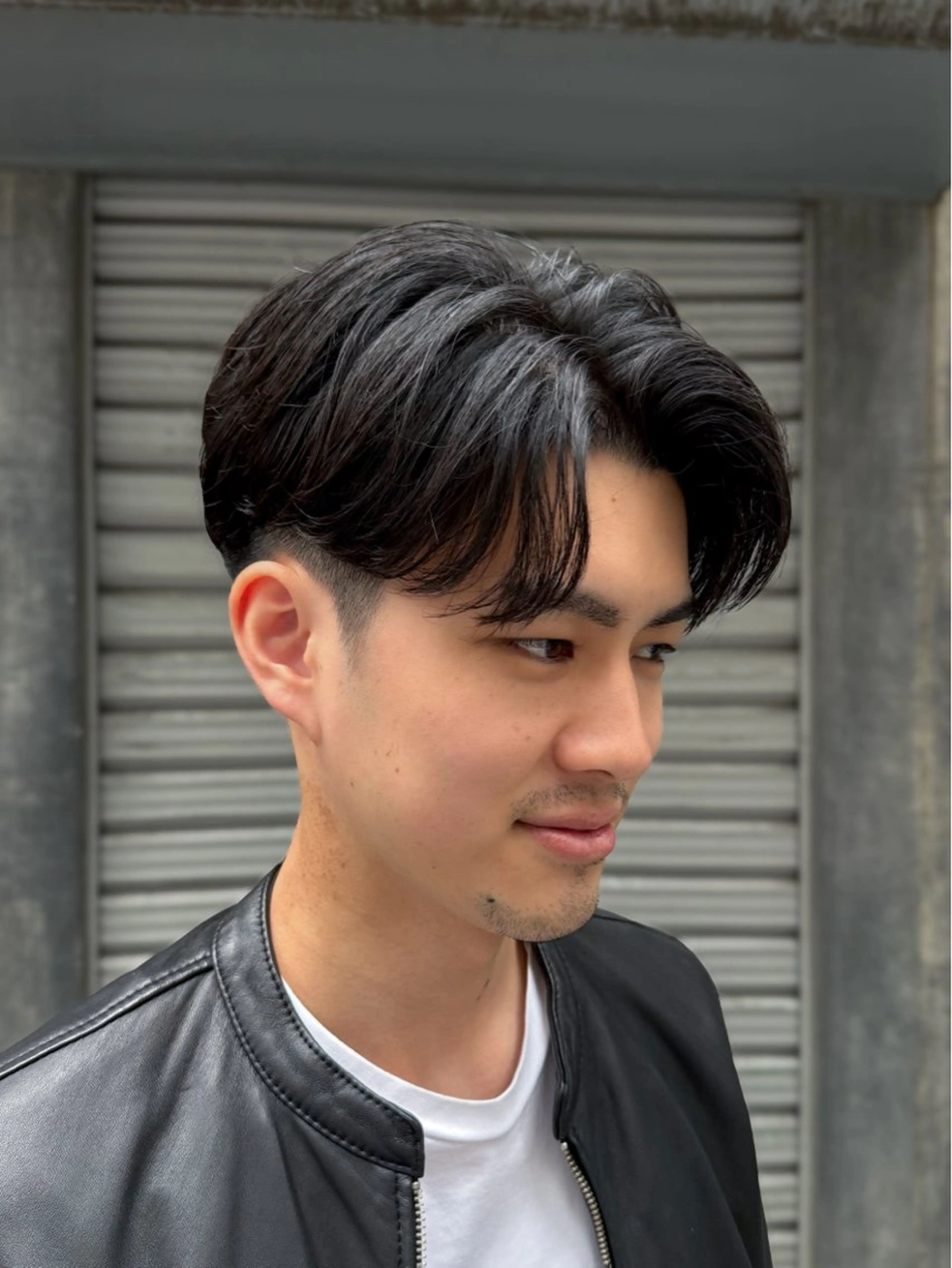 ショート パーマ メンズ メンズパーマ 波巻きスパイラルパー マ/シャドウパーマ駿のヘアスタイル