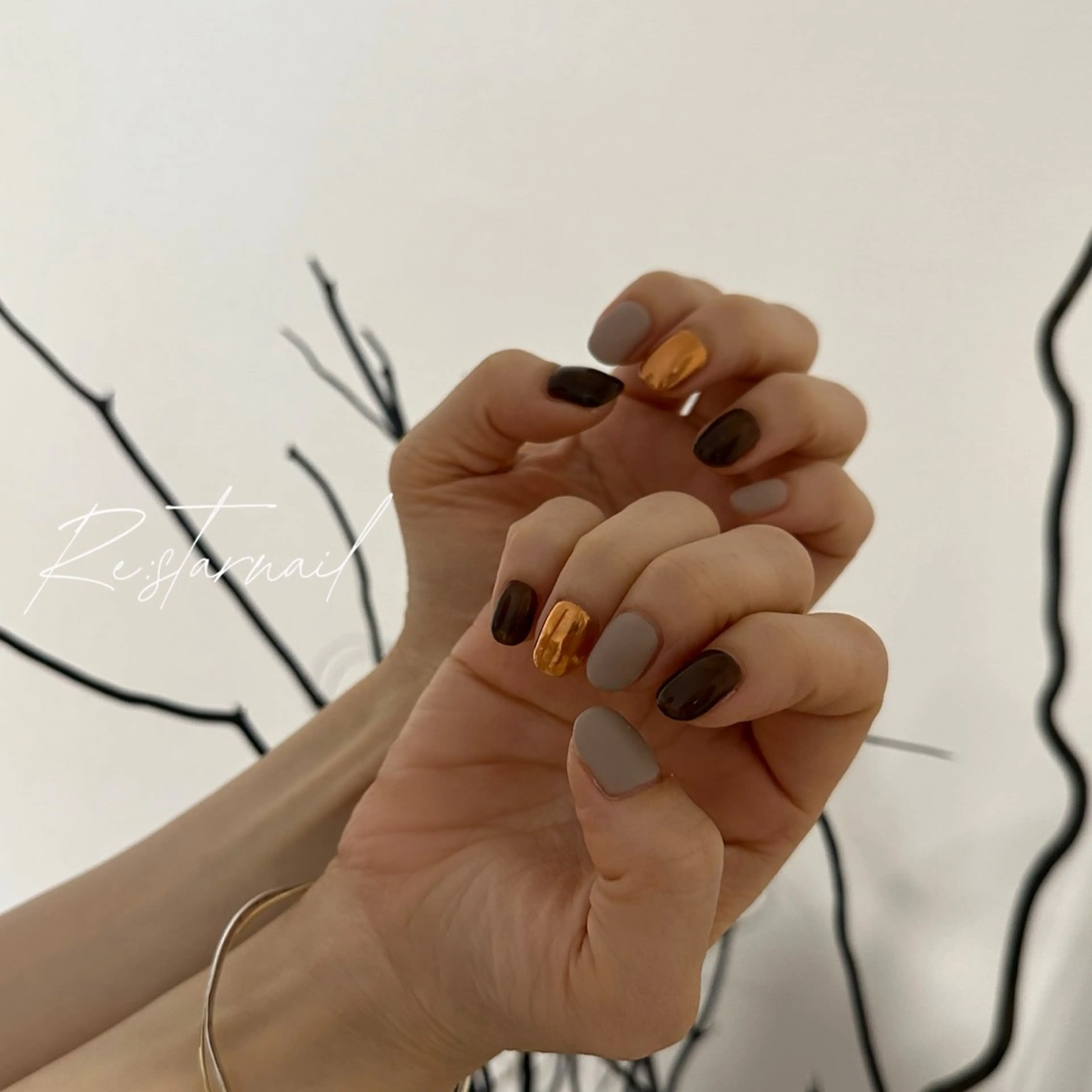 ネイル アートネイル ハンドネイル Re:star nailのネイルデザイン