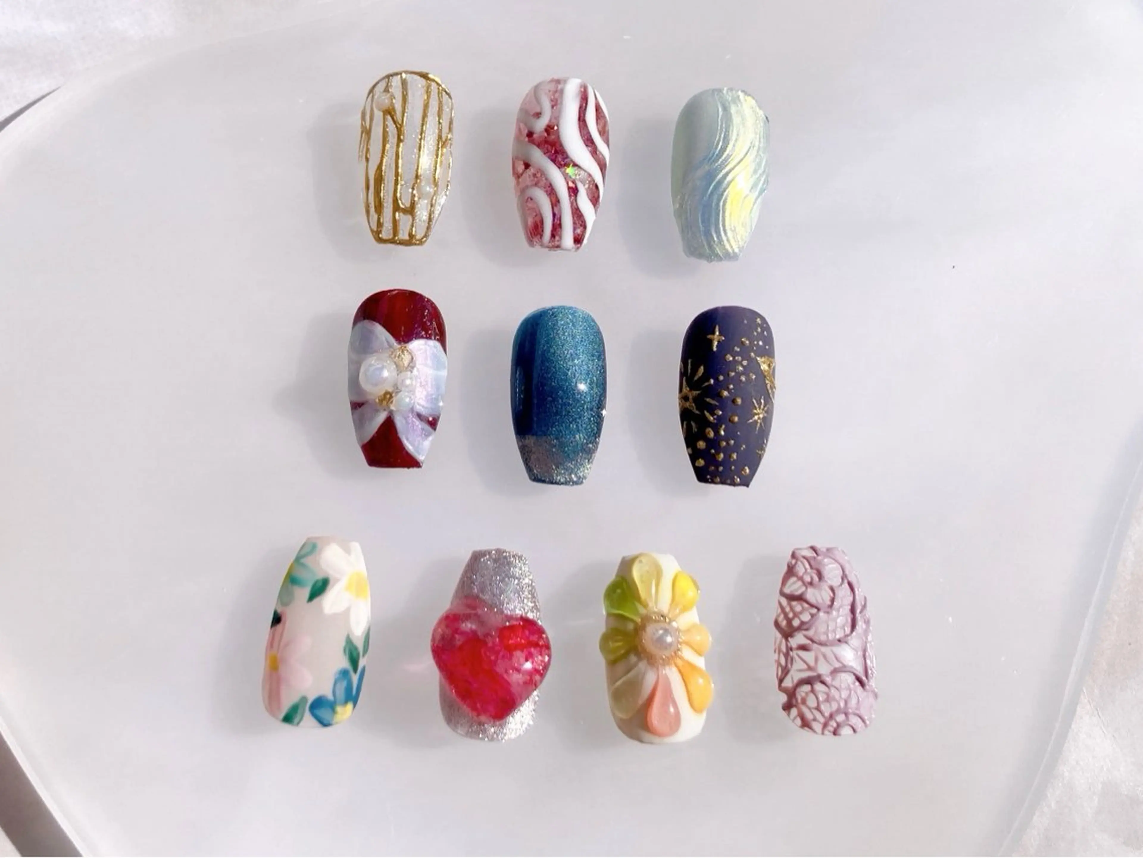 ネイル iroam所属・Keiko🧸 大人可愛いネイルのネイルデザイン