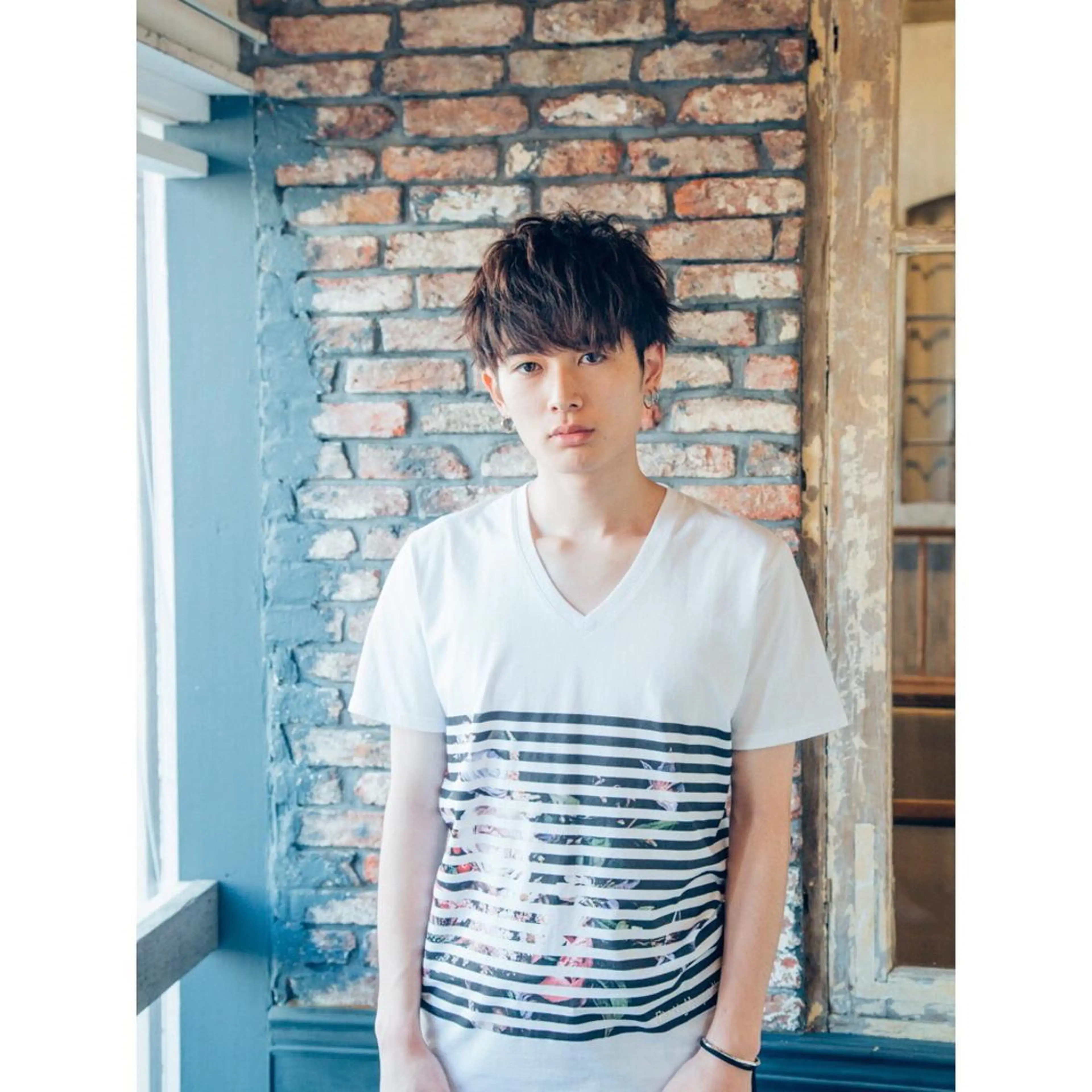 ショート パーマ メンズ カット パーマ トリートメント (スタイリスト)牧 好美のヘアスタイル