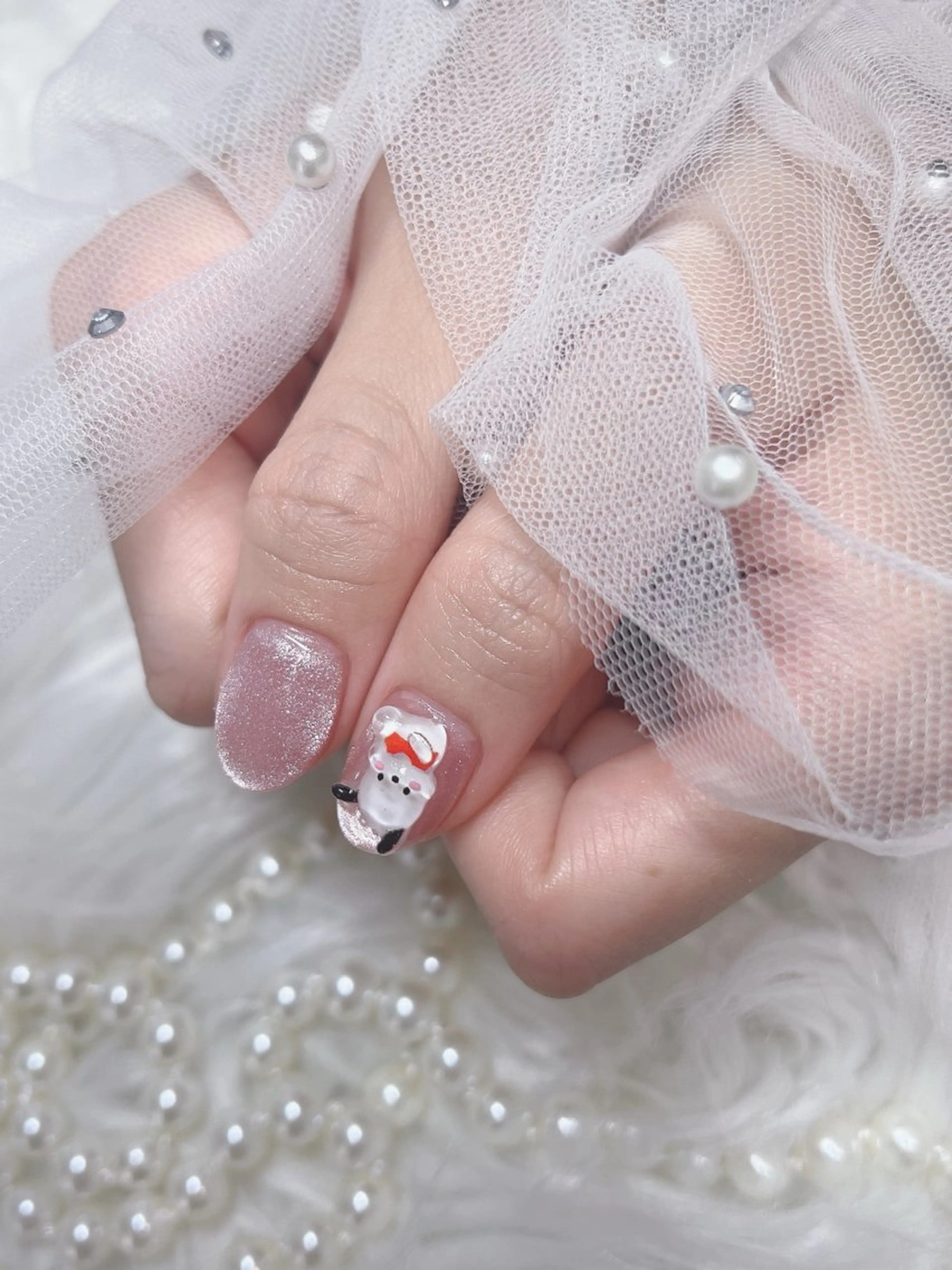 ネイル マグネットネイル ハンドネイル ハンドケア eclana所属・eclana🤍 sarinaのネイルデザイン