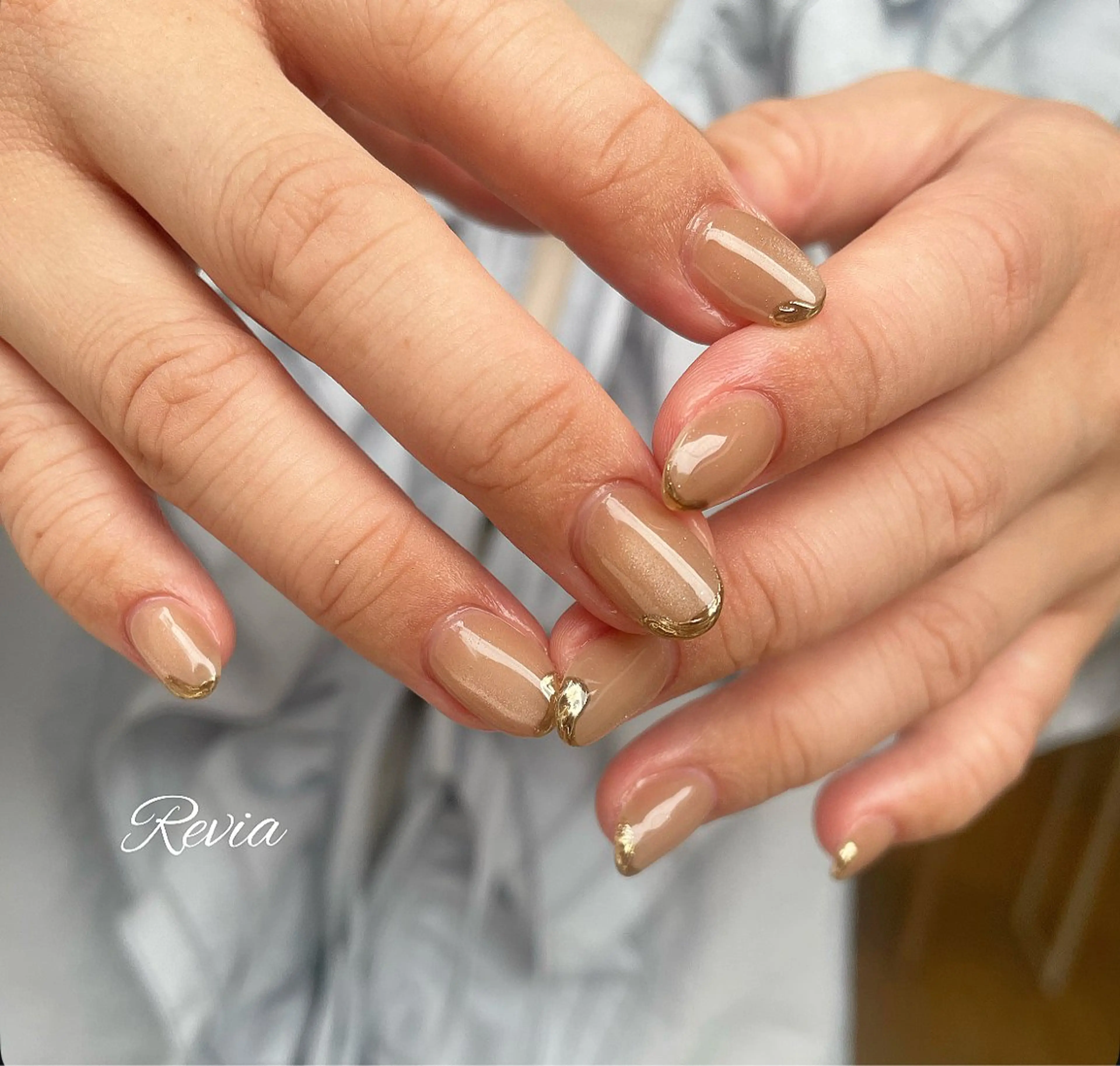 ネイル ハンドネイル revia所属・ERI Nailistのネイルデザイン