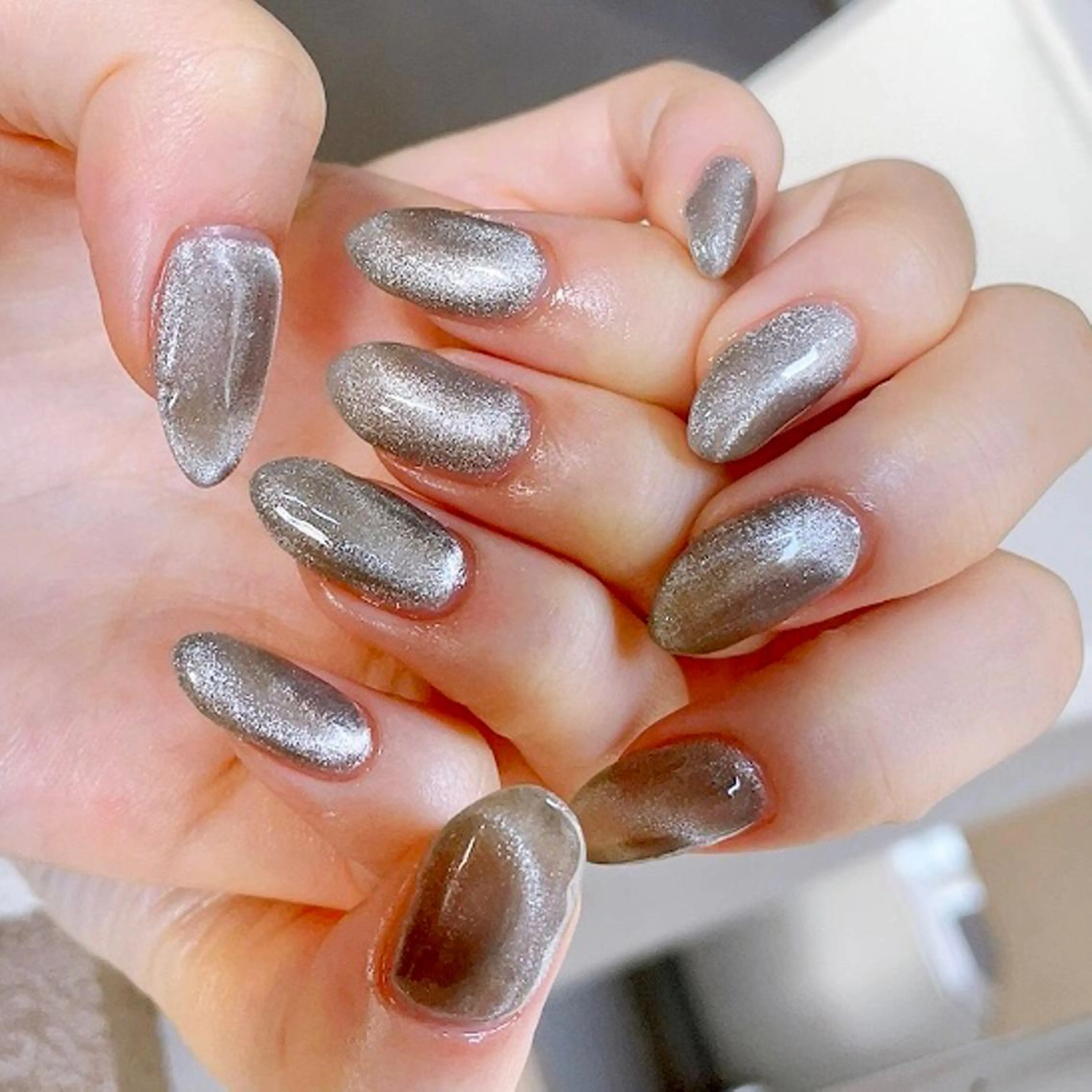 ネイル マグネットネイル 奥園 良恵のネイルデザイン