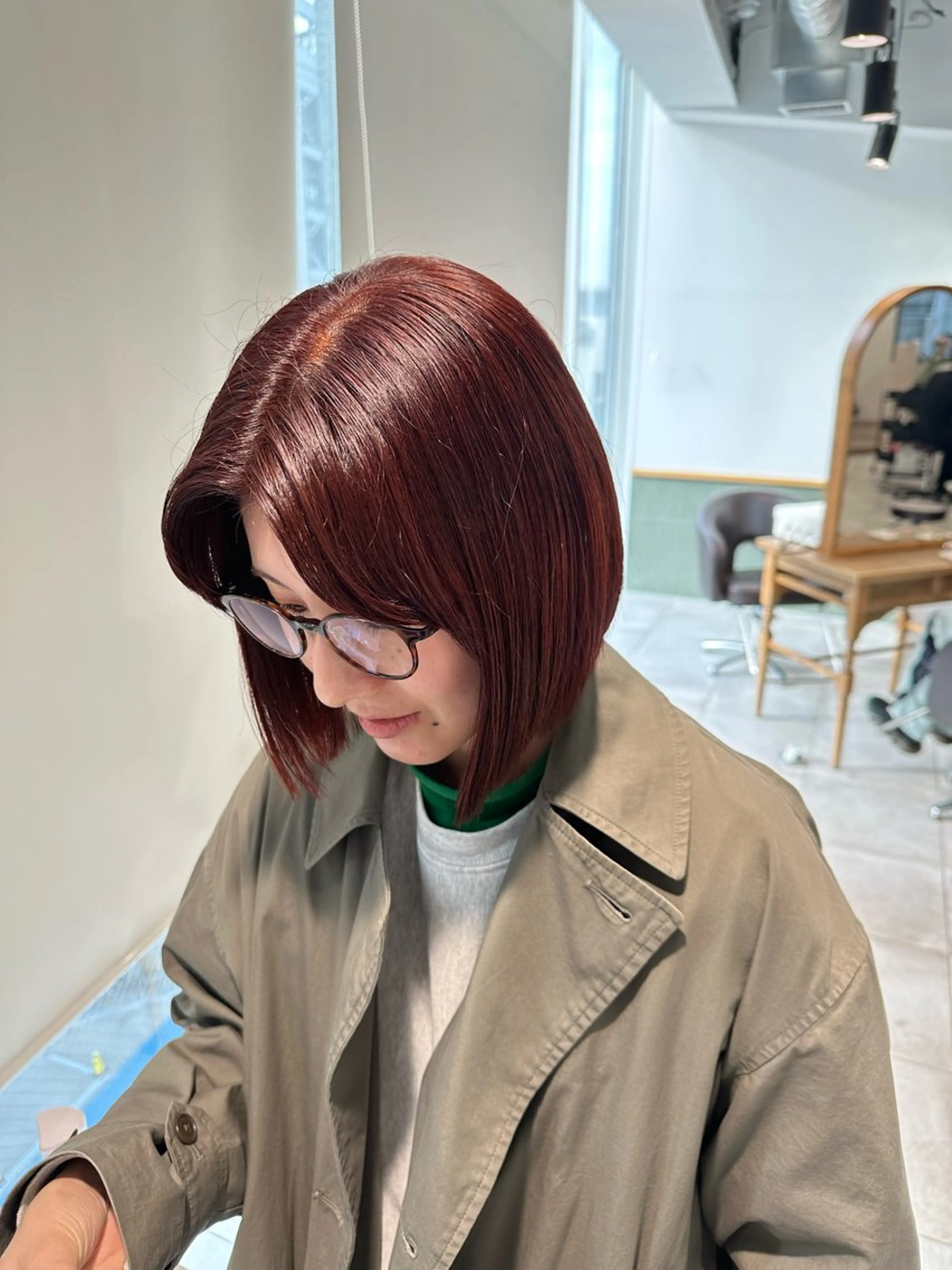 ショート カラー キッズ カット ヘアカラー トリートメント オトナヘア🌸 harukaのヘアスタイル