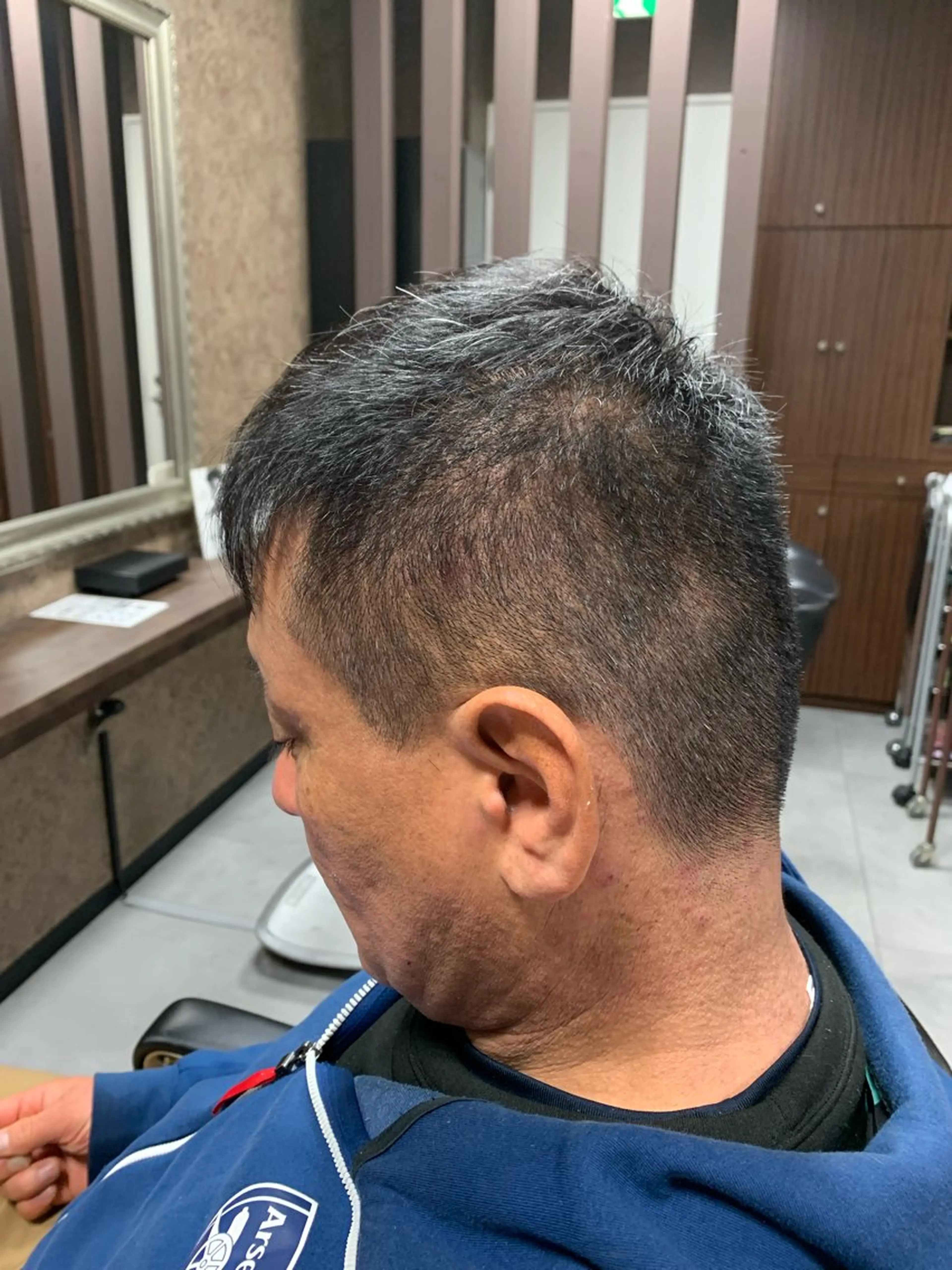 メンズ バーバーショップ涼桜新町店所属・田中大 パーマ/メンズカットのヘアスタイル
