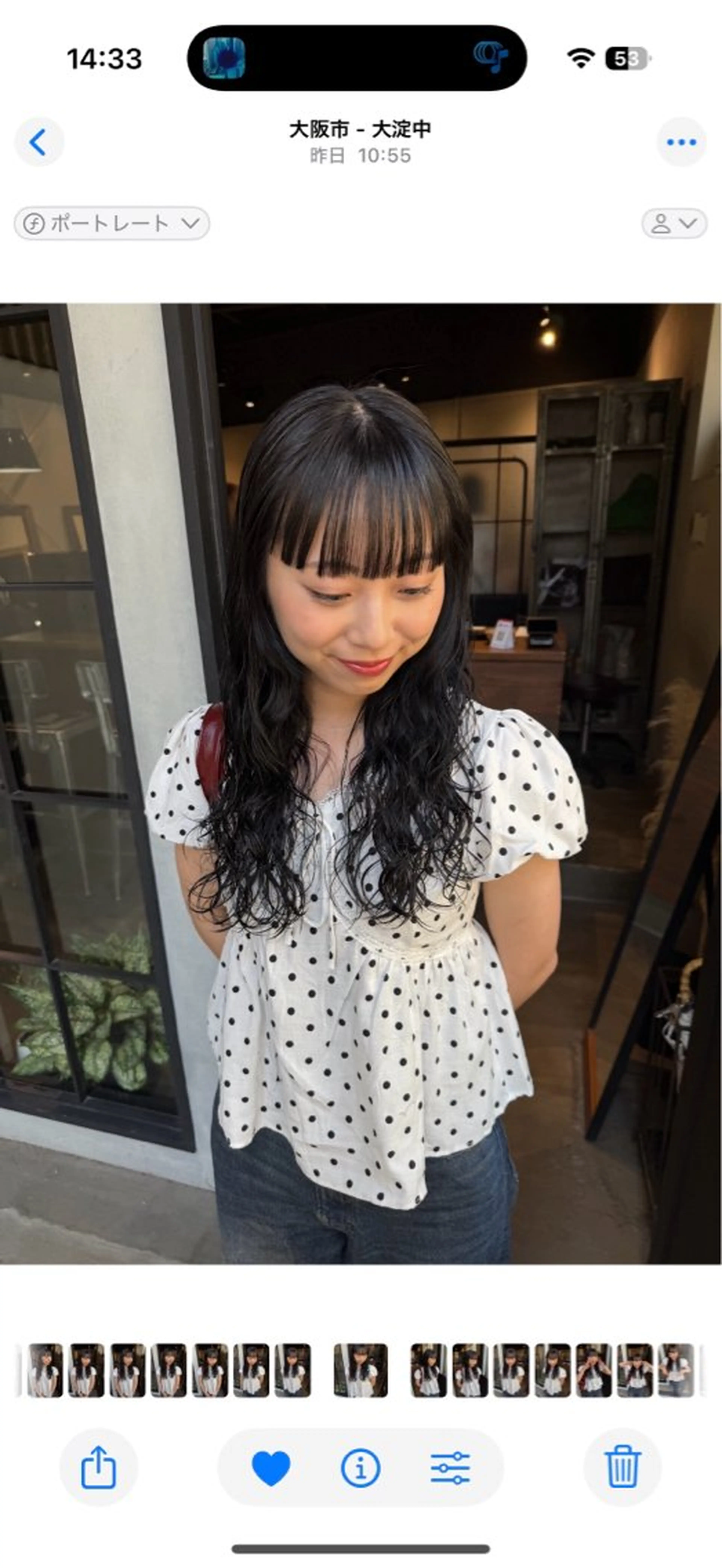 ロング パーマ カット パーマ fubuki🪷 似合わせカットカラーのヘアスタイル