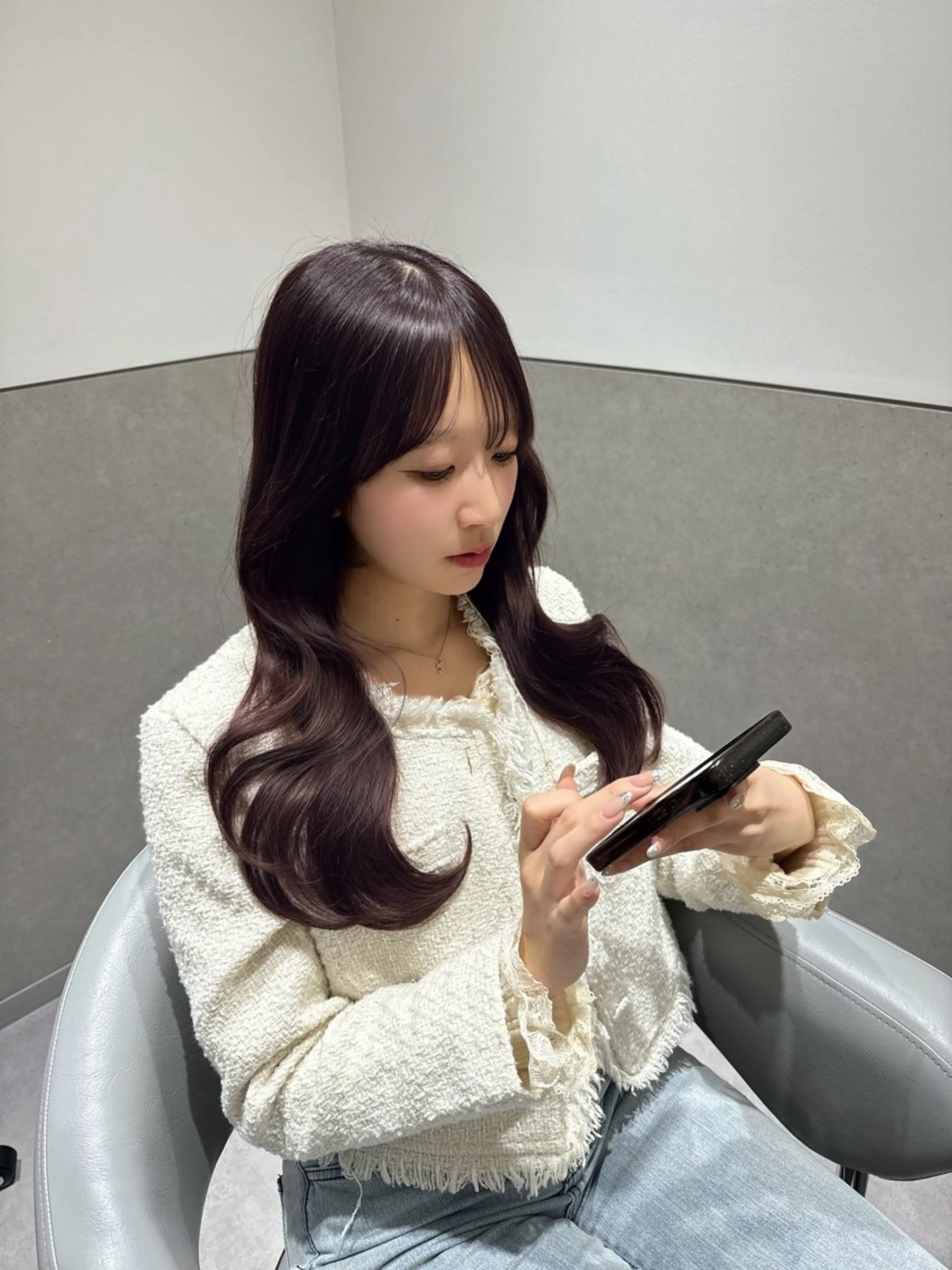 🎀【口コミご協力】プレミアムケアカラー+トリートメント🎀の写真