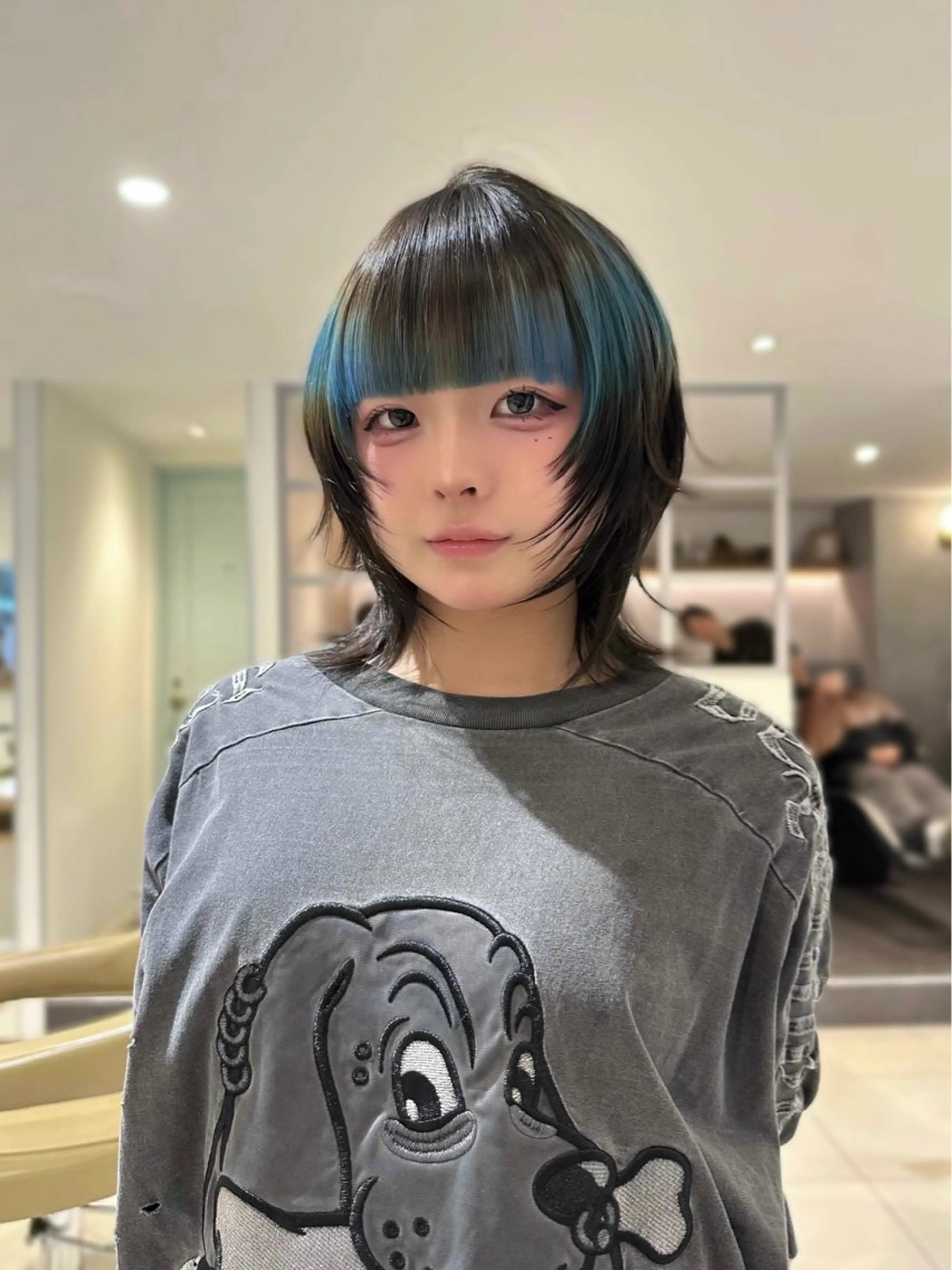 ショート ヘアカラー トリートメント 🎀LUNA🎀 レイヤーカット/艶髪のヘアスタイル