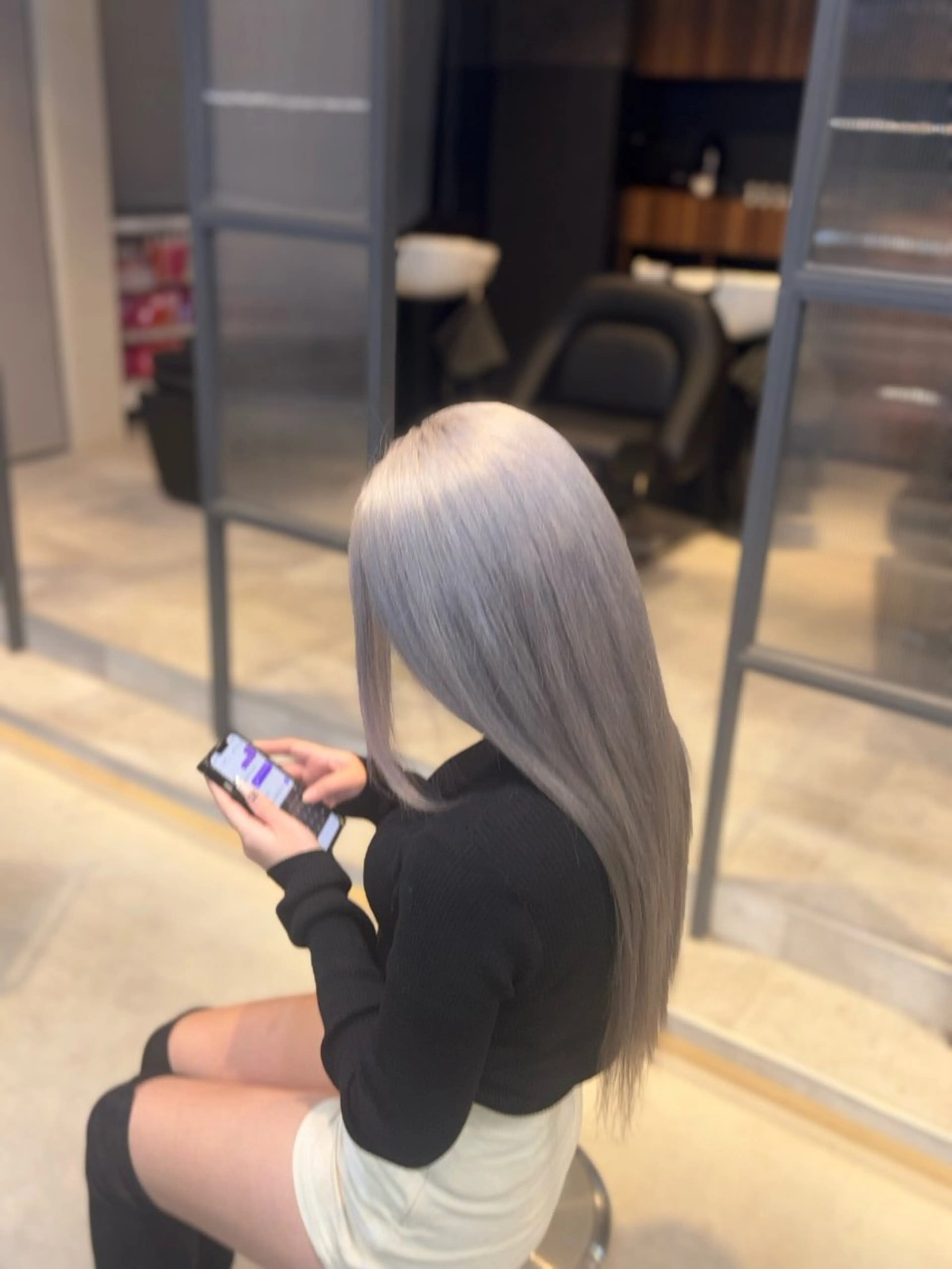 カラー ヘアカラー 東 凱斗のヘアスタイル