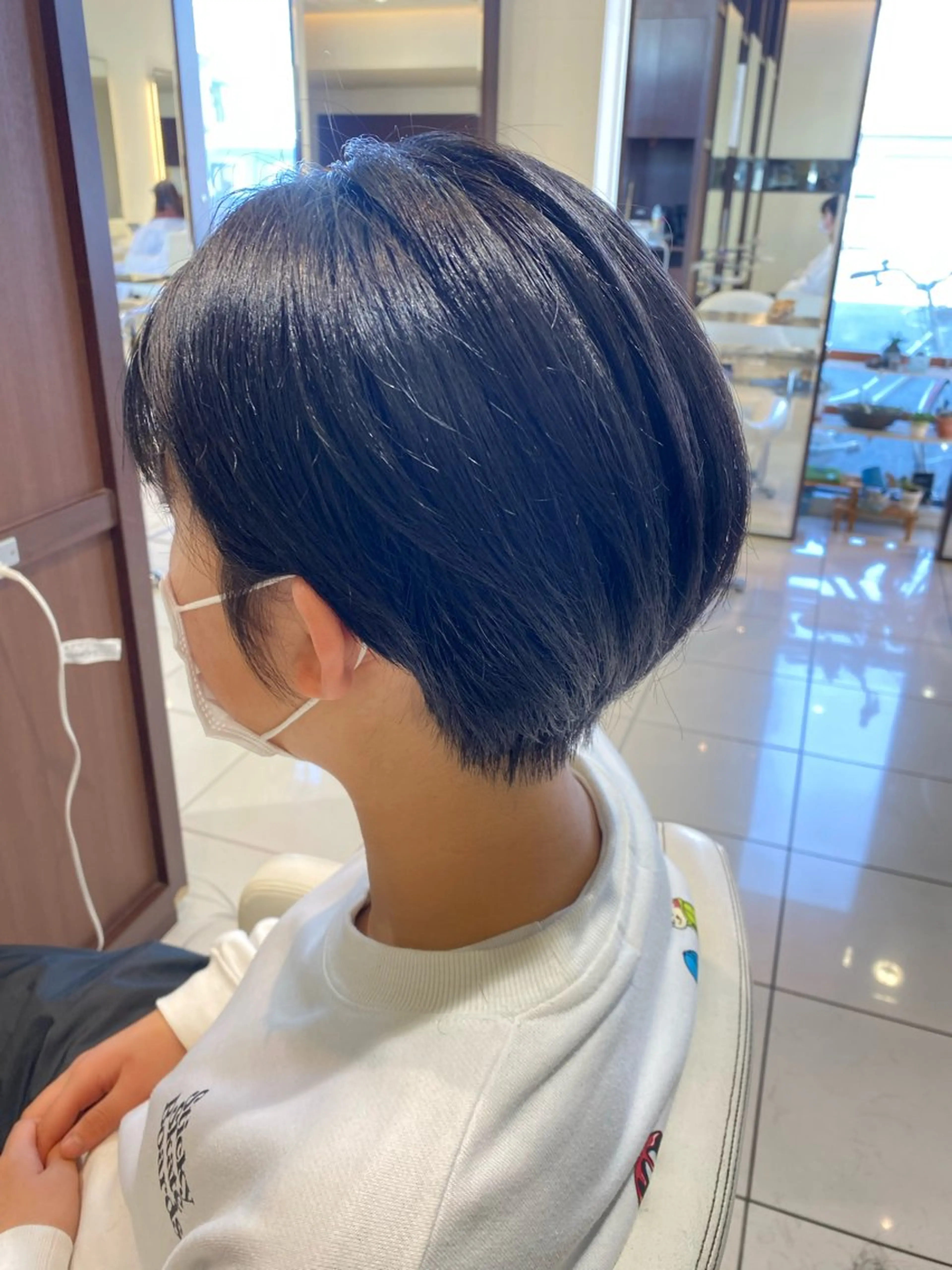 ショート ショートヘア 内山 歩美のヘアスタイル