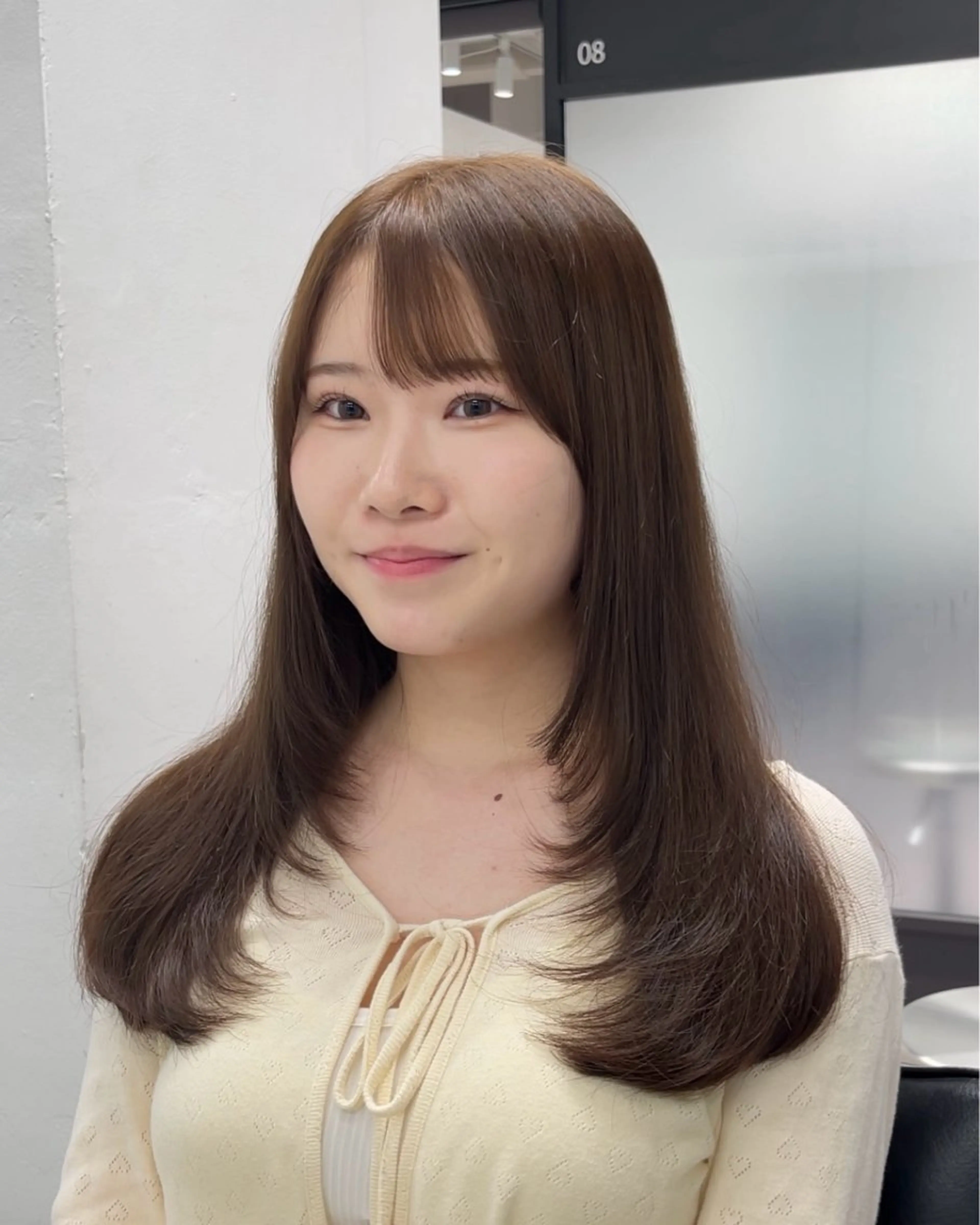 ロング カラー ヘアアレンジ カット ヘアカラー トリートメント ヘアセット DX SHARE SALON 原宿店所属・レイヤーカット/ 田中 しょうのヘアスタイル