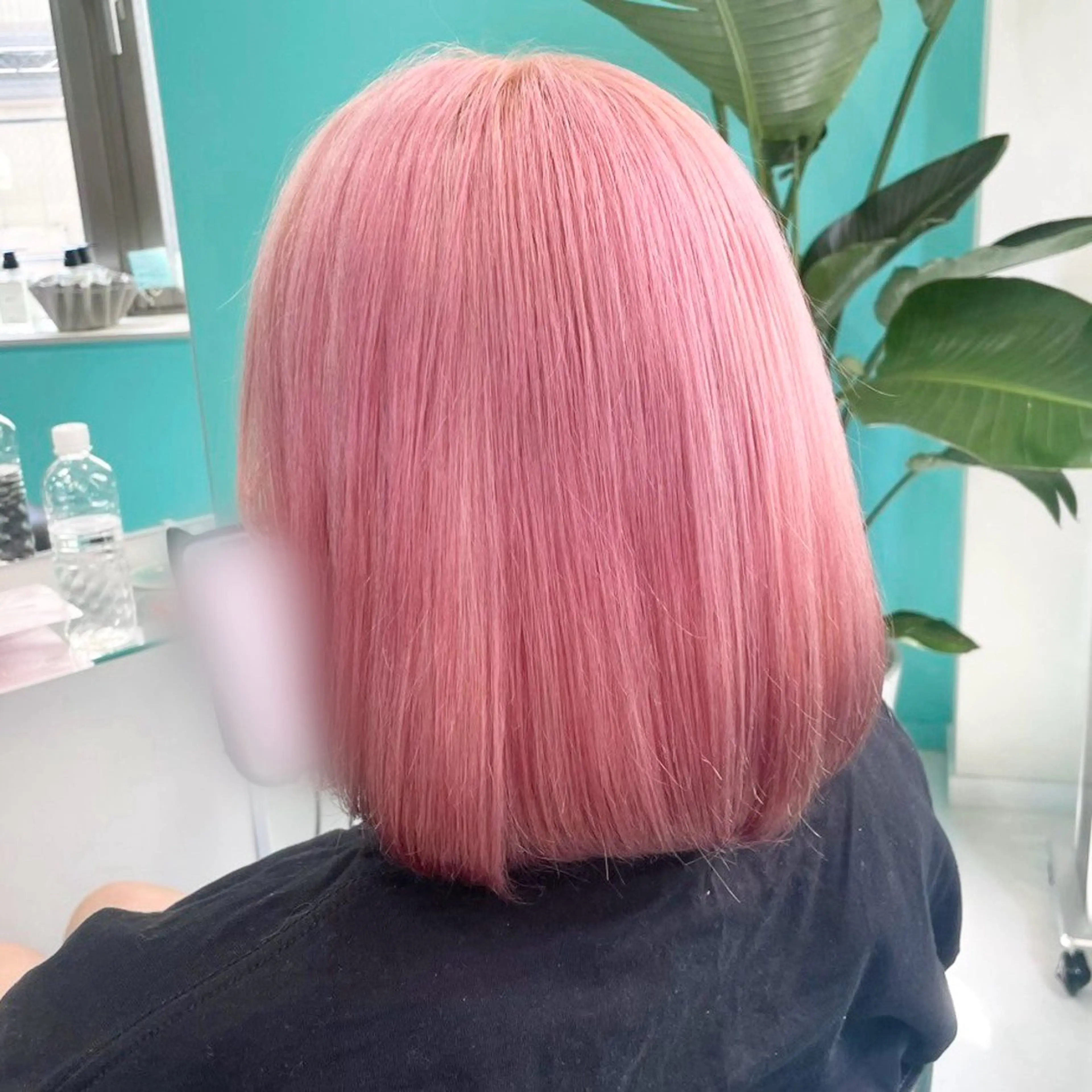 ミディアム カラー グラデーションカラー ピンクカラー Natsuki💖 ボブ×艶カラー🥣のヘアスタイル