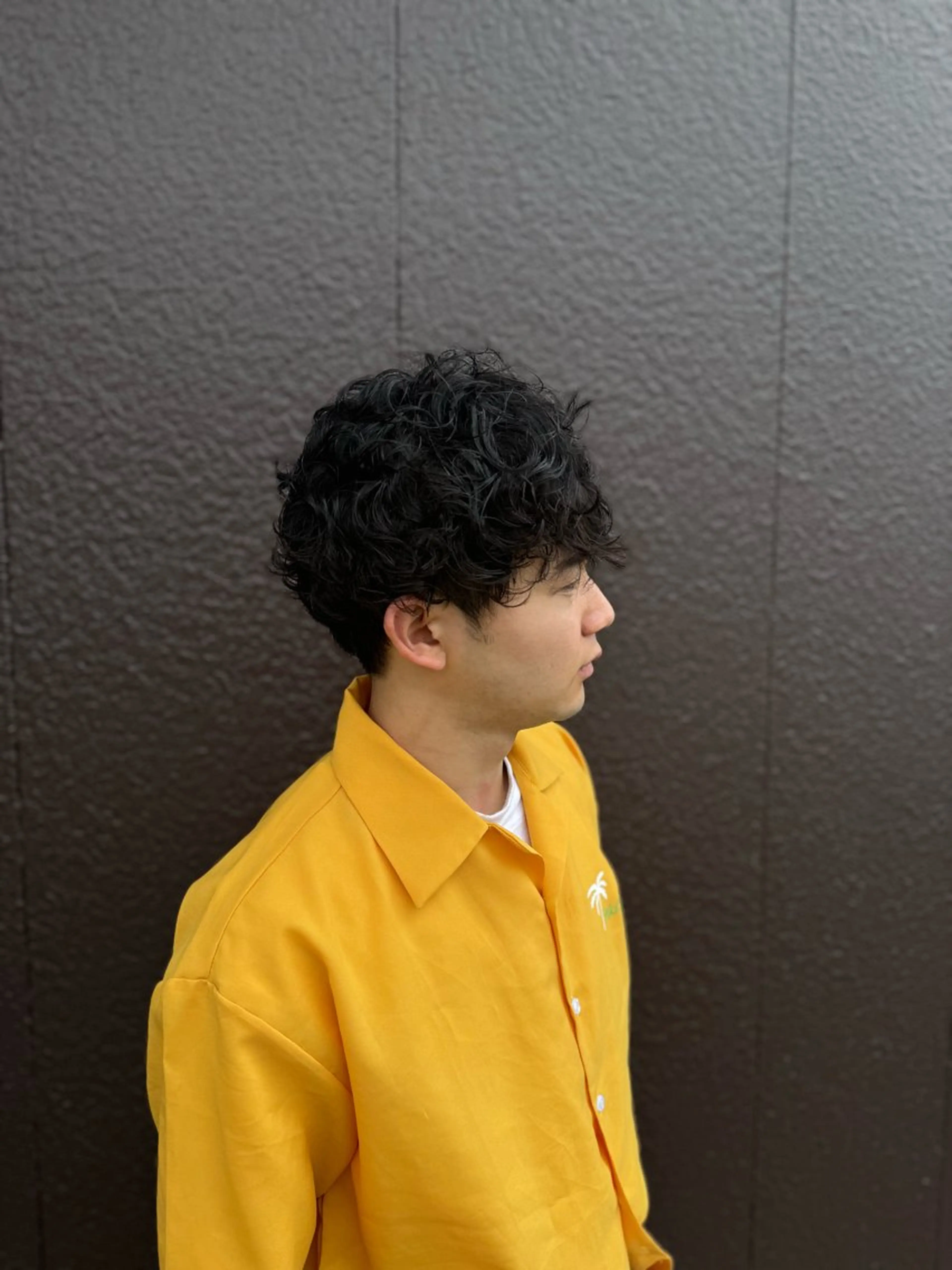 メンズ カット パーマ 🔅透明感カラー切田 はじめ🔆のヘアスタイル