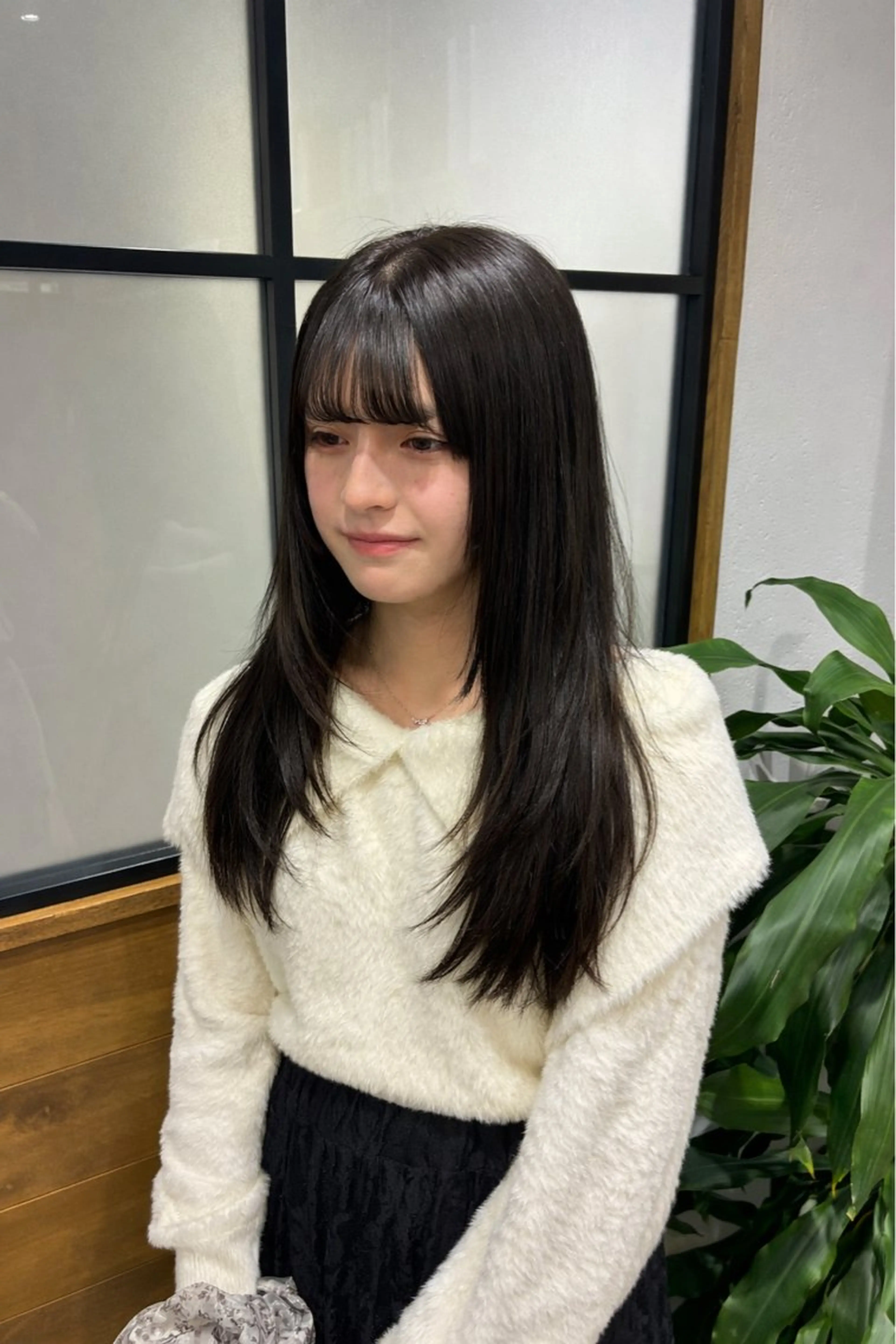 セミロング カット ヘアカラー ˗ˏˋBALEˎˊ˗ あけの🌙のヘアスタイル