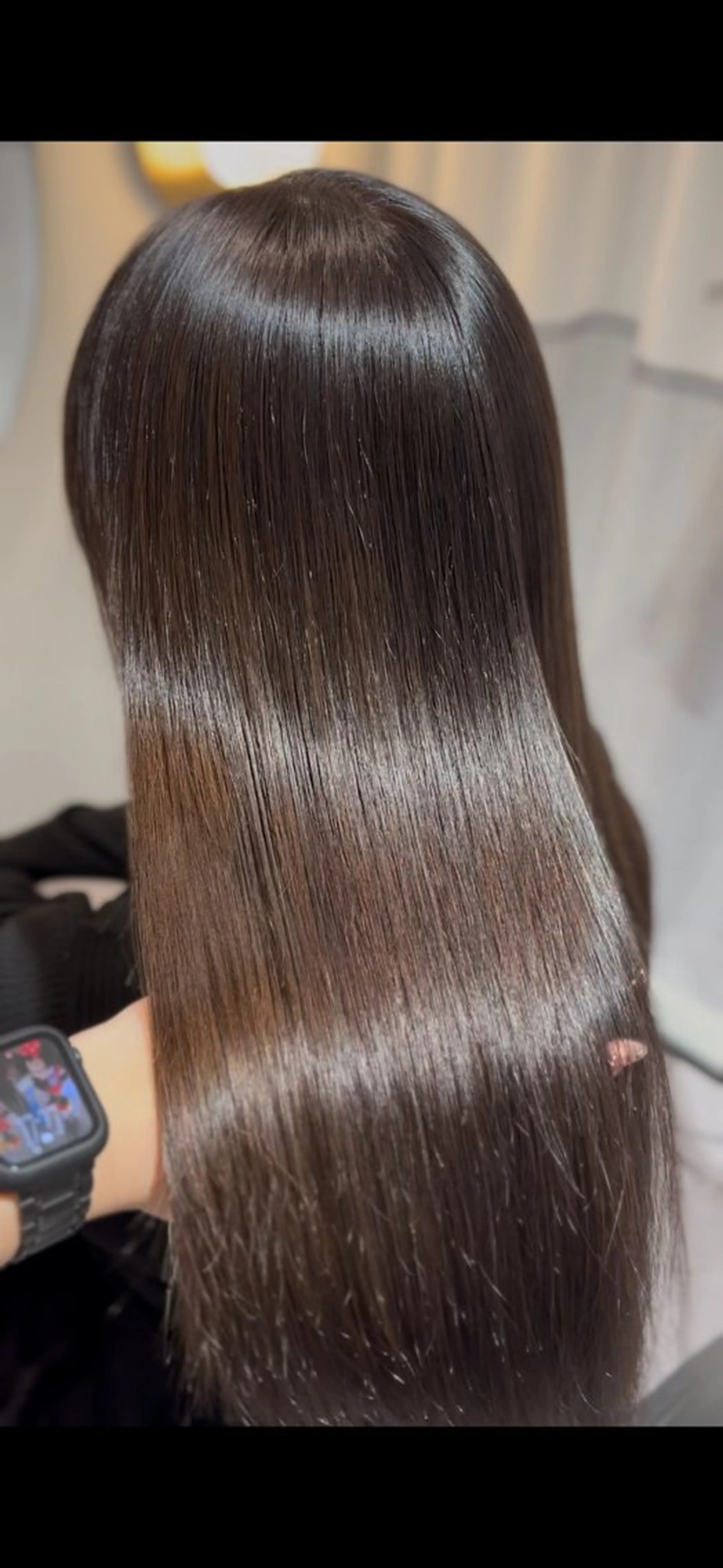 セミロング ヘアカラー トリートメント 美髪✨艶髪✨髪質改善 カラー特化❣️二宮遥のヘアスタイル