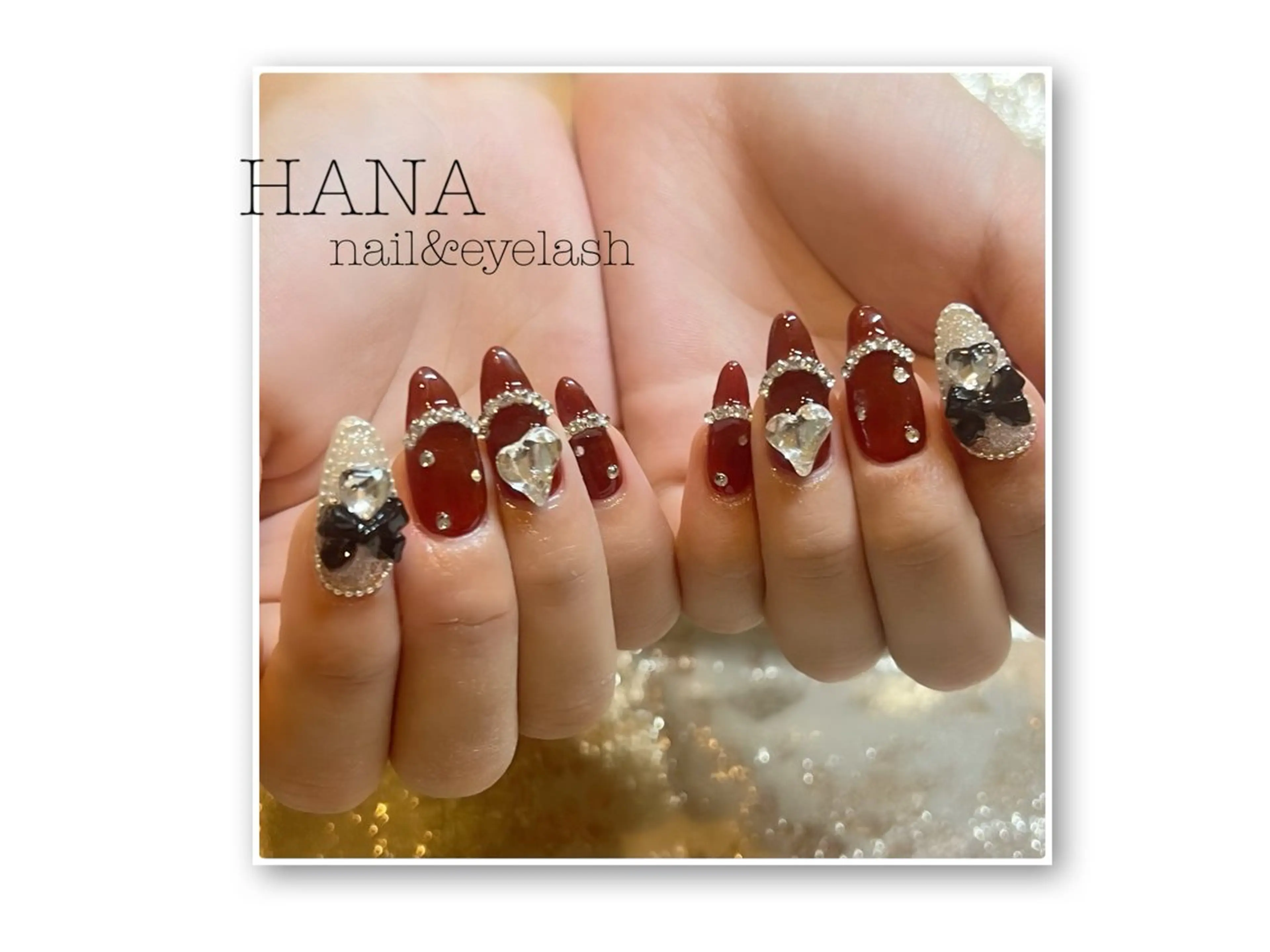 ネイル 冬ネイル クリスマス H🌺 NAILのネイルデザイン