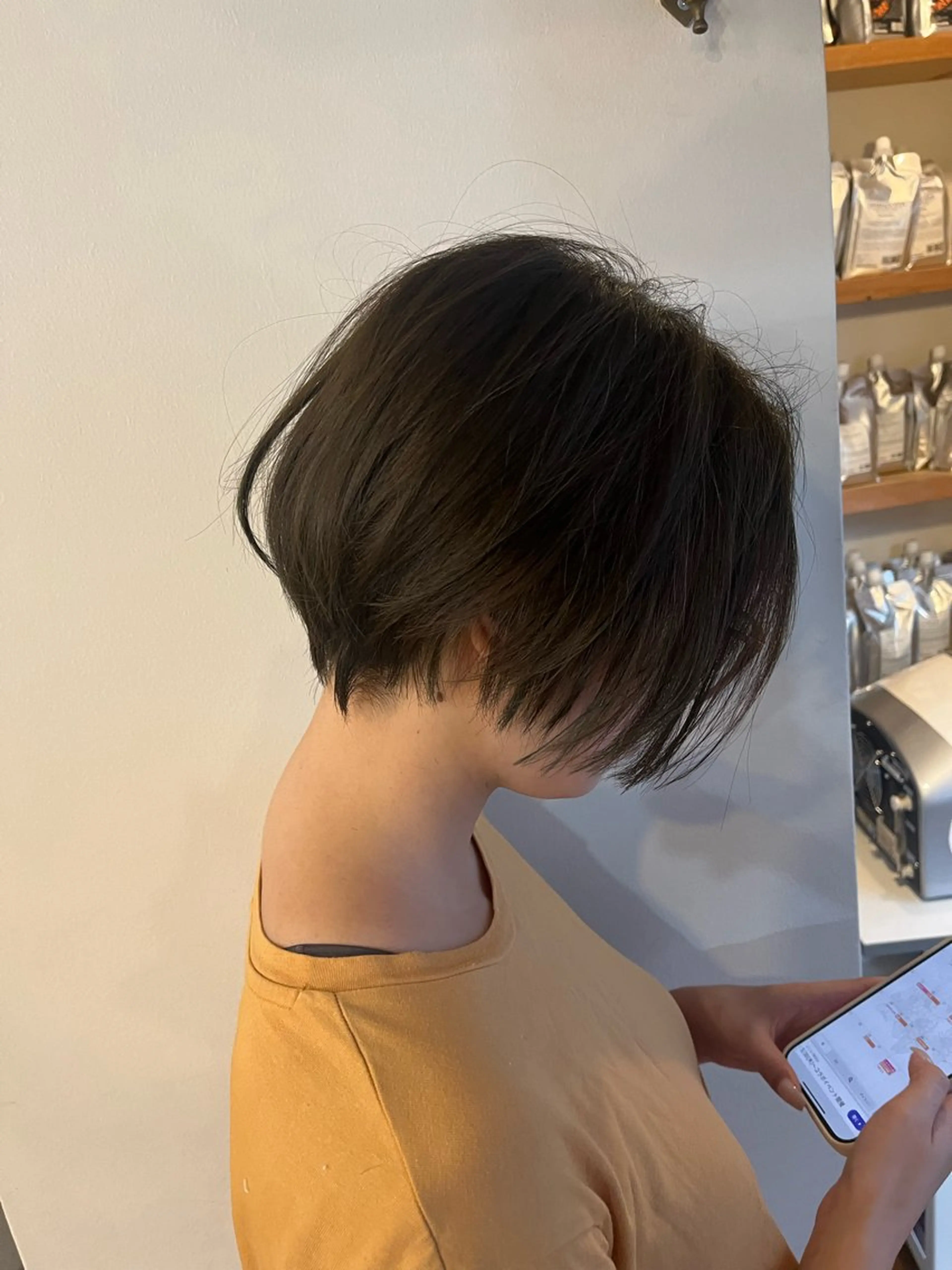 ショート ⚪️髪質改善 縮毛 店長 コウ⚪️のヘアスタイル