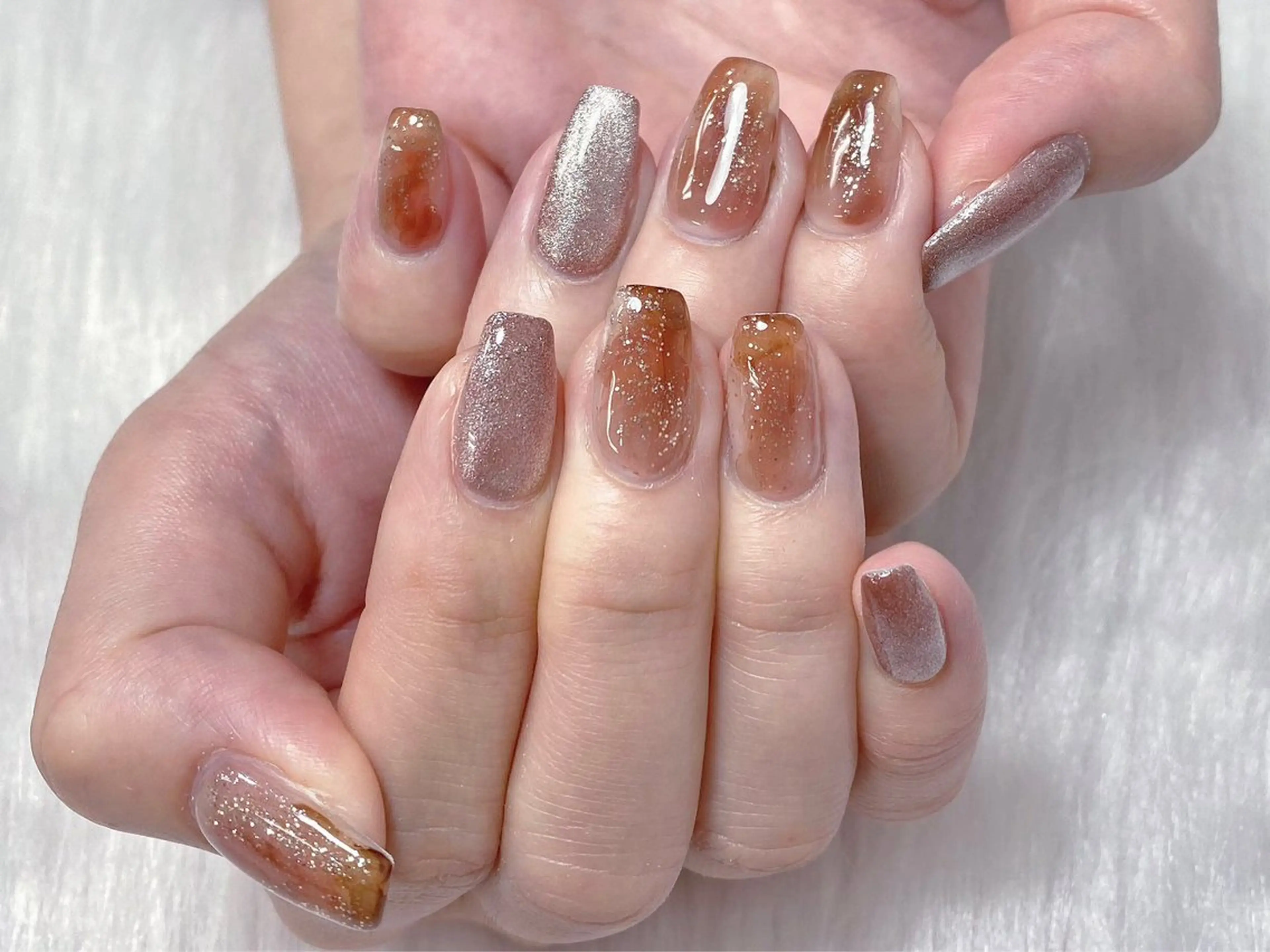 ネイル 持ち込み DEMAIN- 🕊️のネイルデザイン