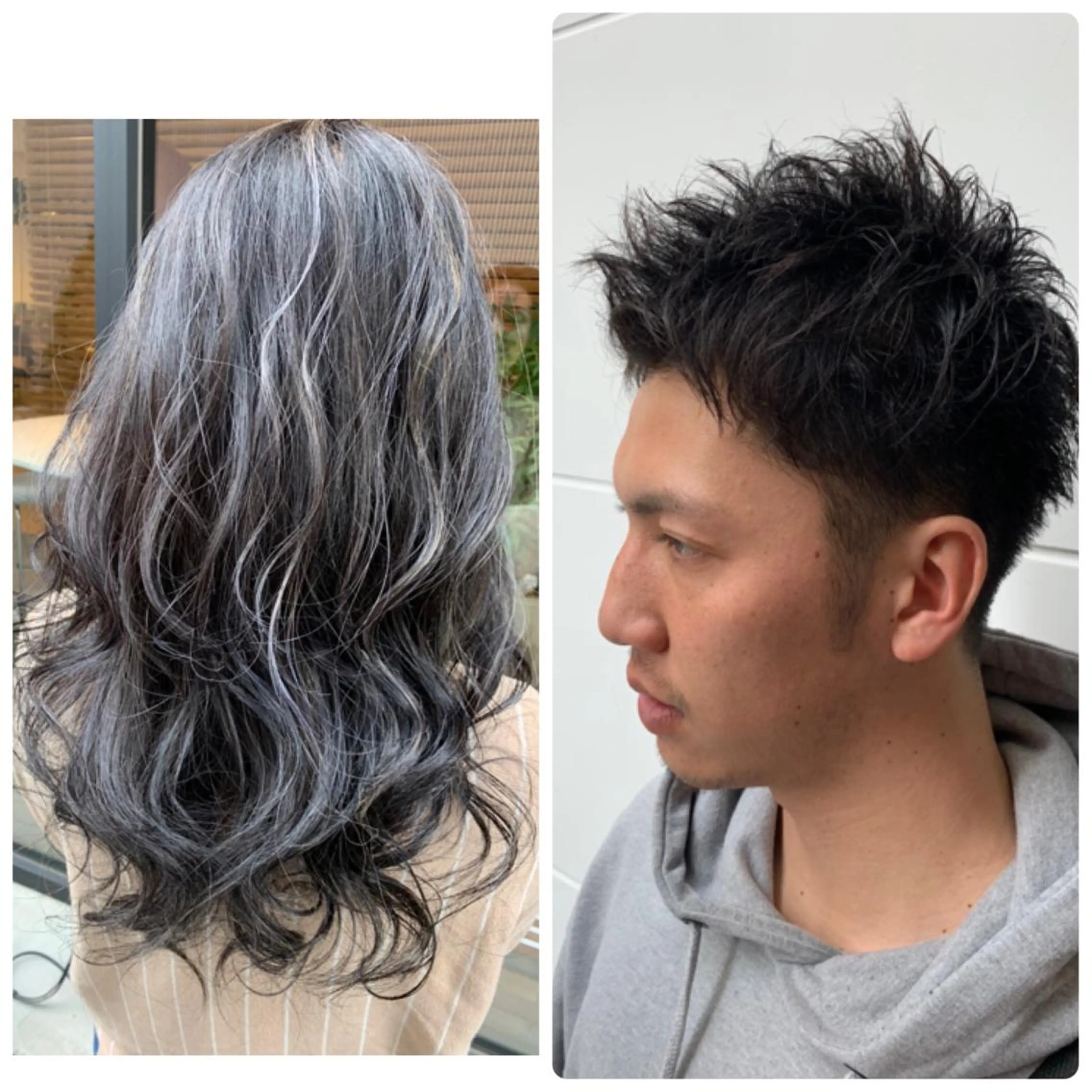 セミロング メンズ ASONE所属・小出 健介のヘアスタイル