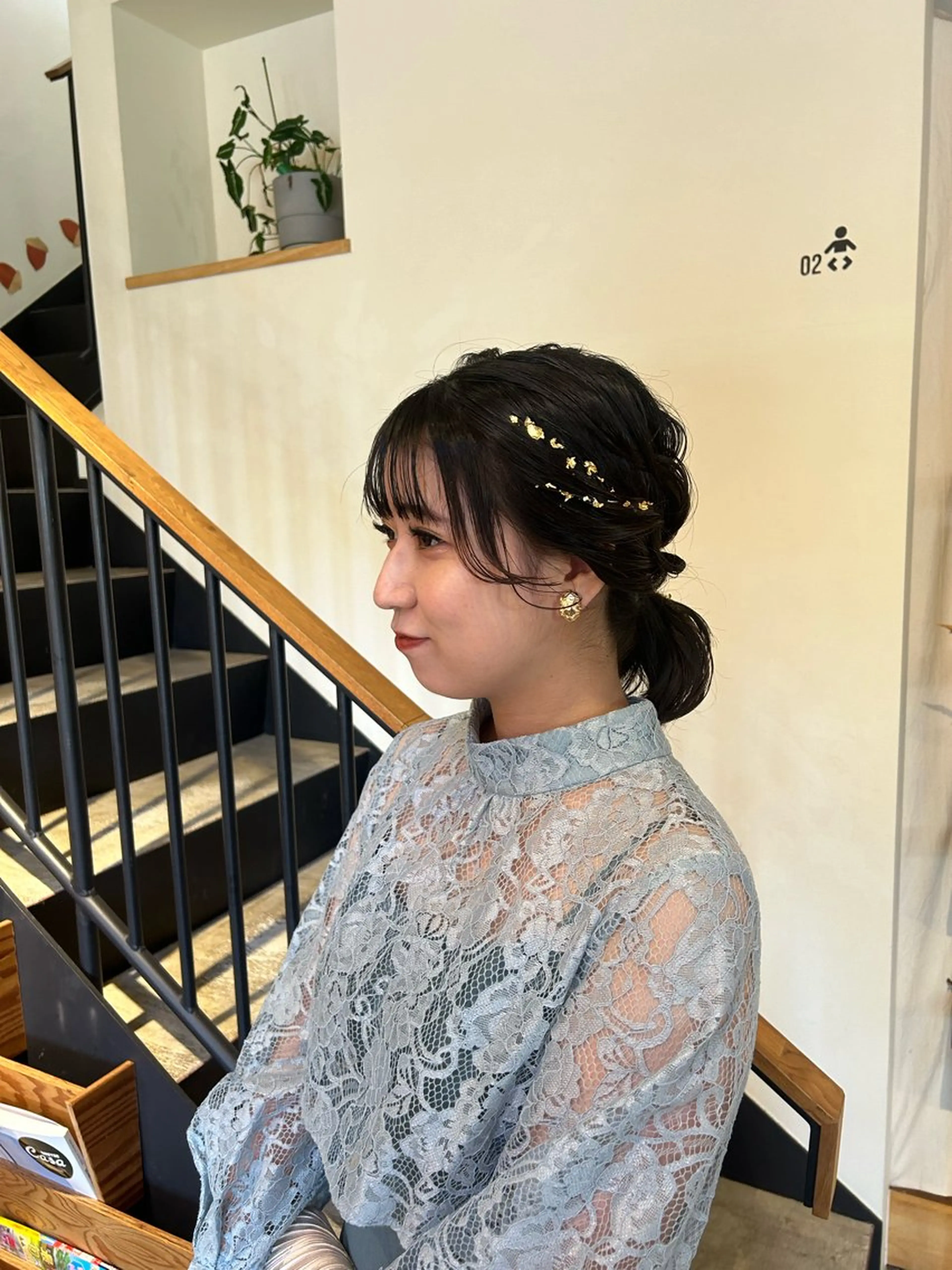 ヘアアレンジ hair lapis上地所属・ハヤシ ユウカのヘアスタイル