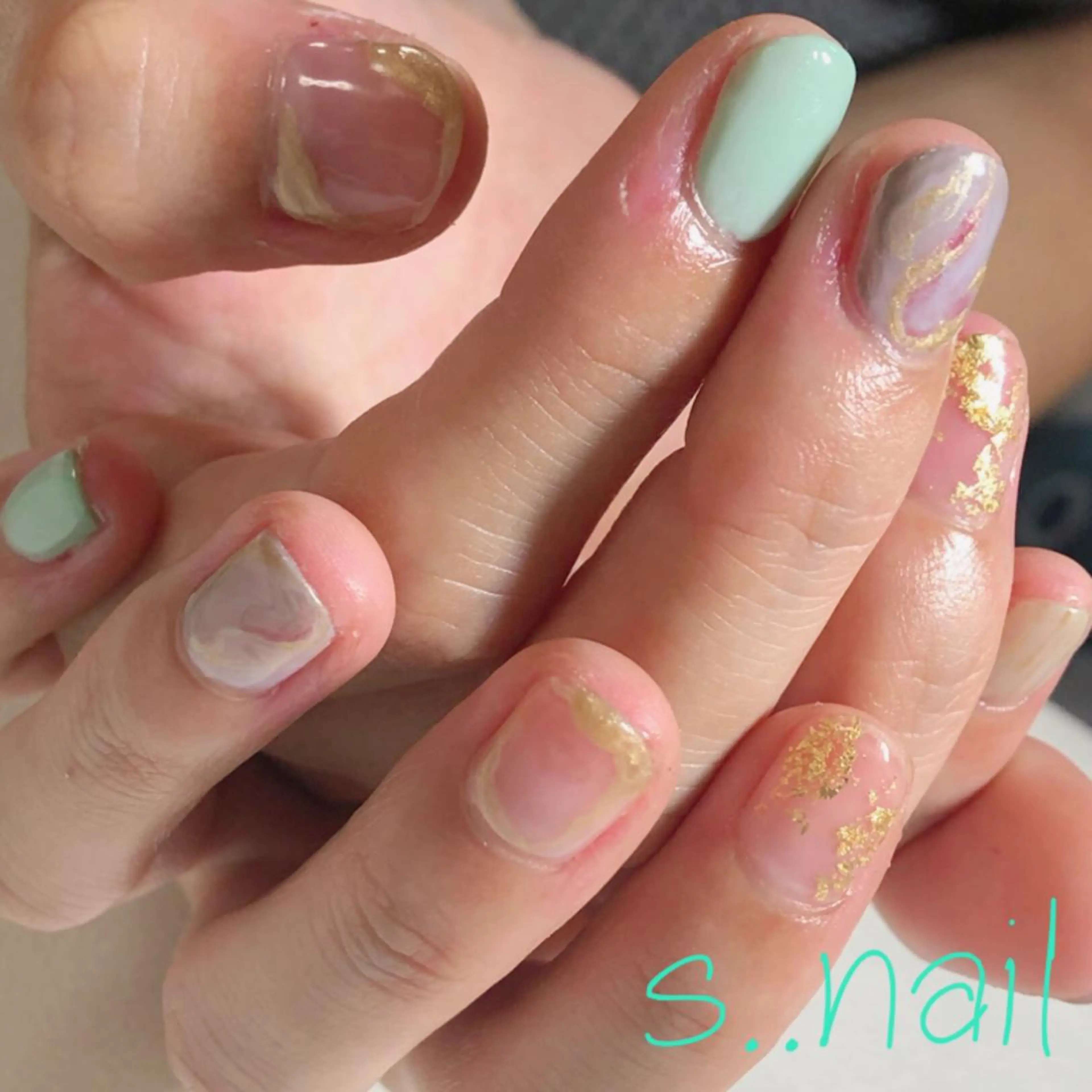 ネイル ニュアンスネイル ハンドネイル フットネイル s..nail / MORITAのネイルデザイン