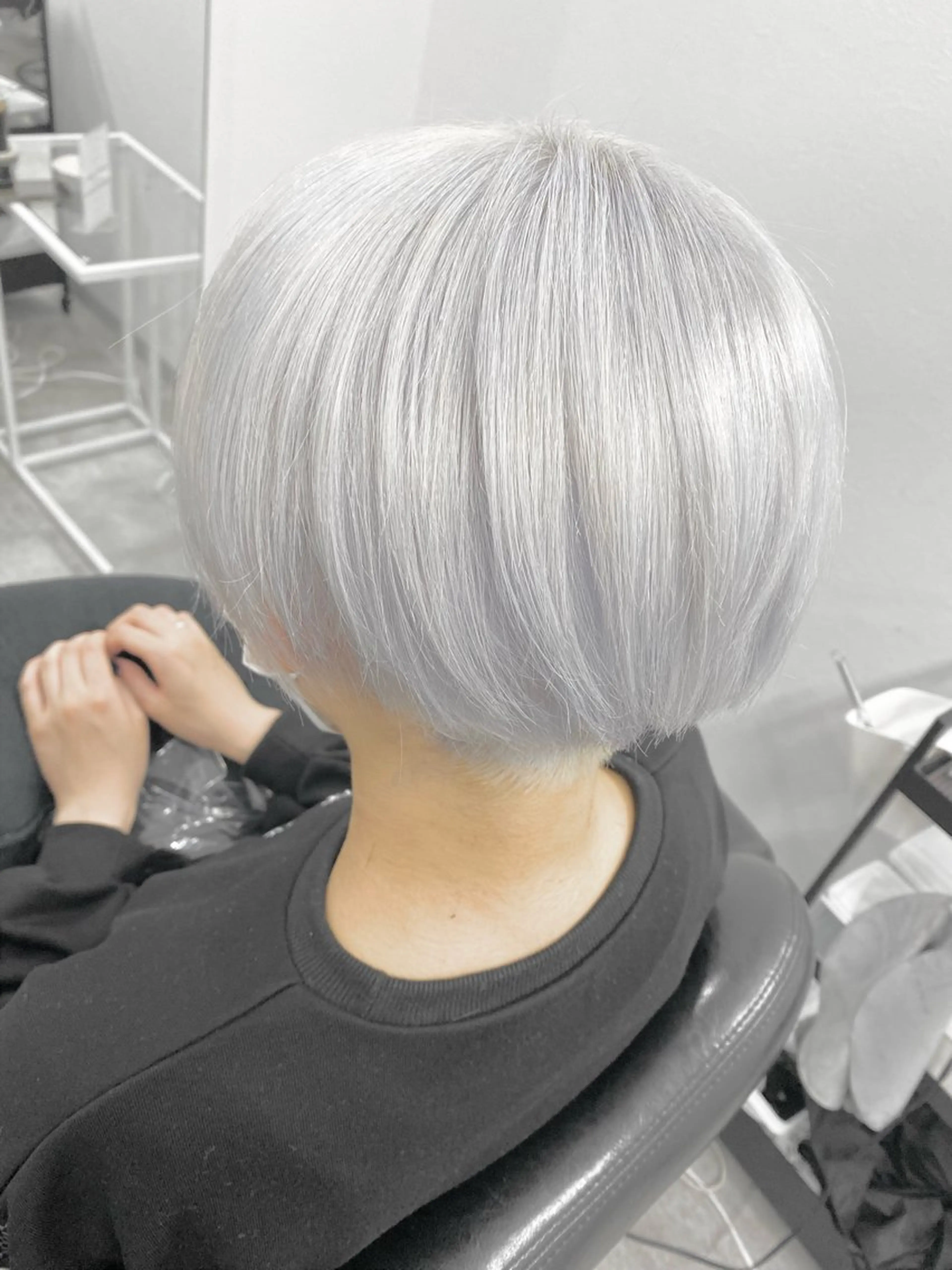 【ブリーチ1回で最大限の明るさに✨】ホワイトブリーチの写真