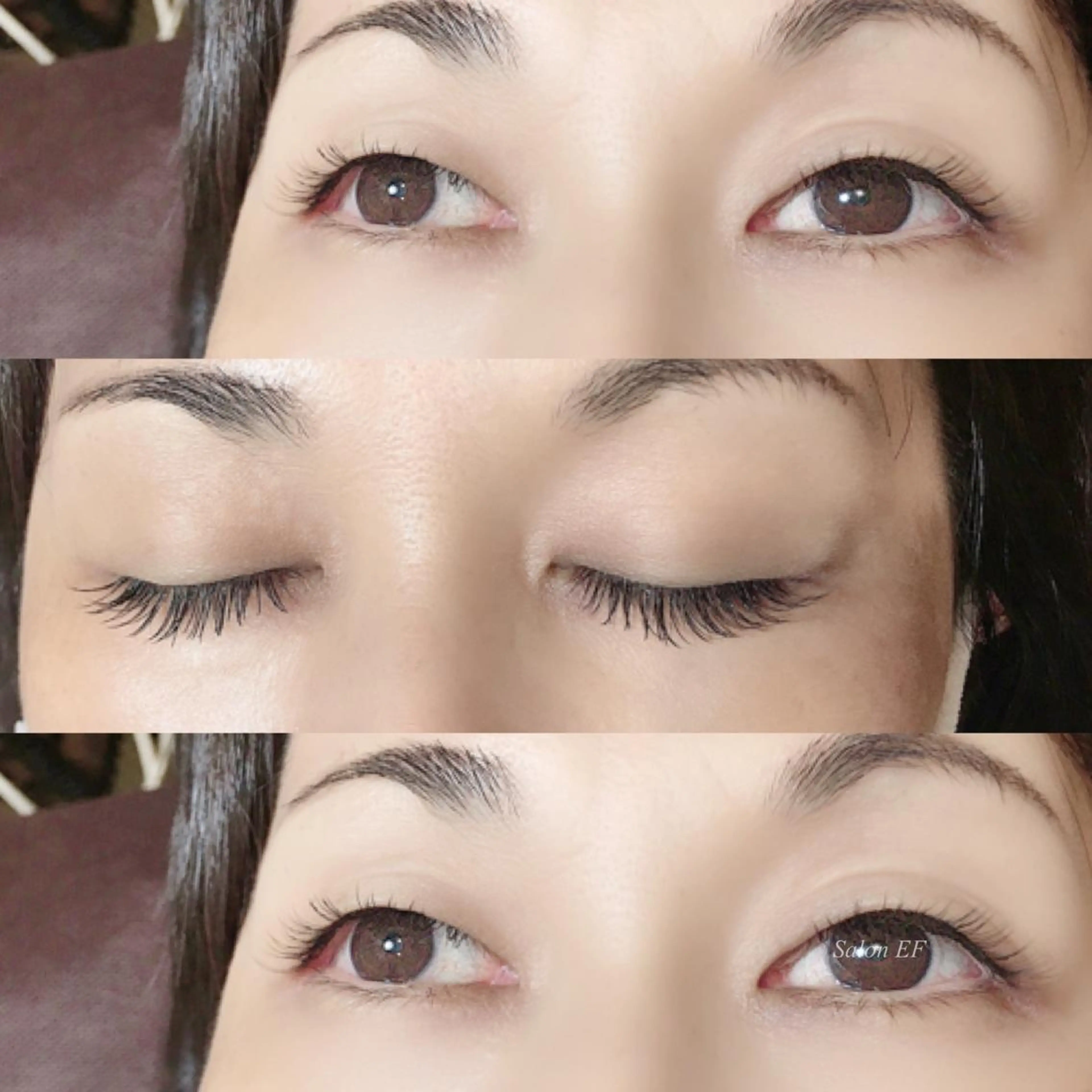 マツエク・マツパ フラットラッシュ EYE405 fukuyamaのマツエク・マツパデザイン