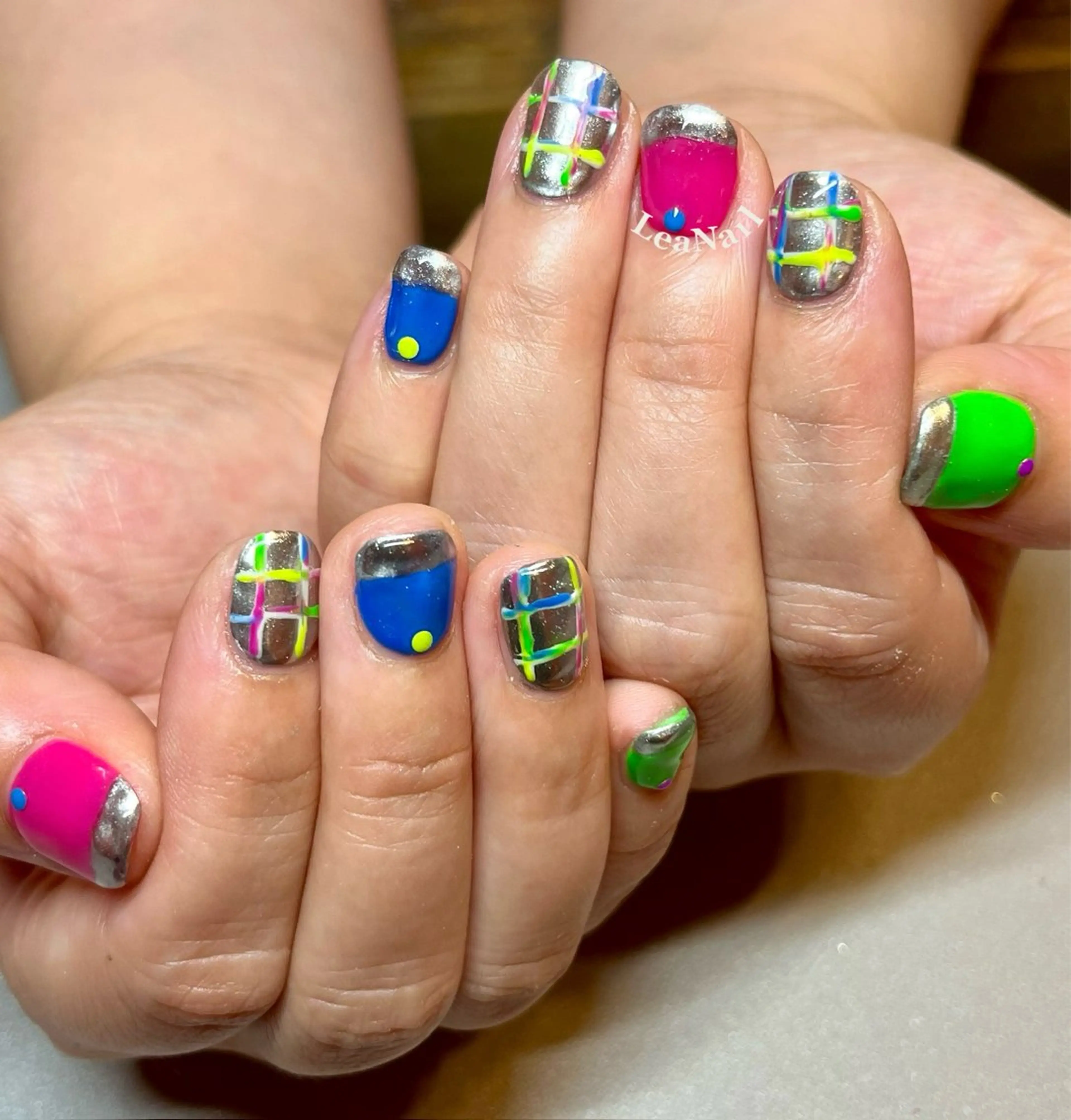 ネイル 持ち込み Lea Nailのネイルデザイン