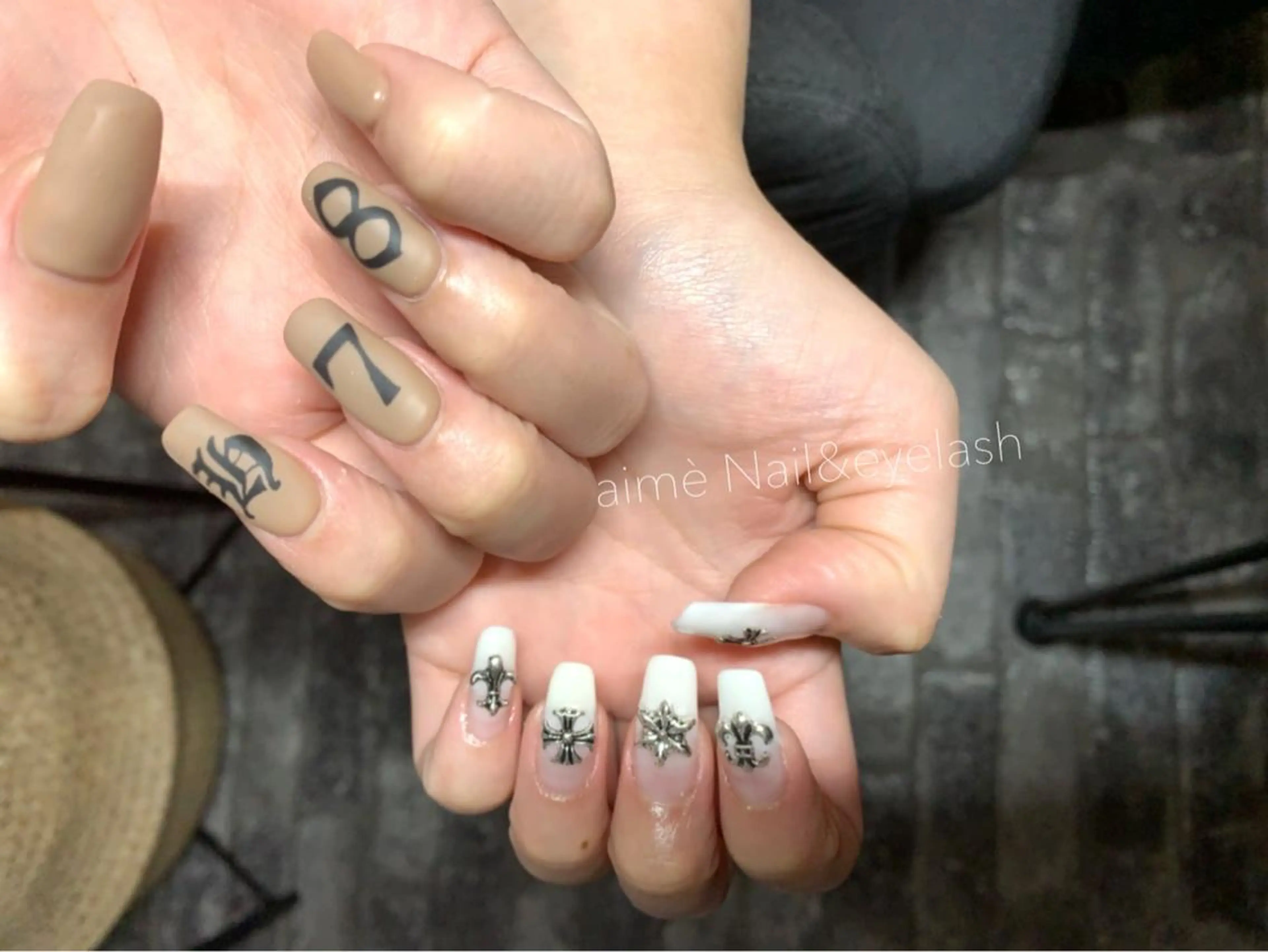 ネイル aime 中崎町のネイルデザイン