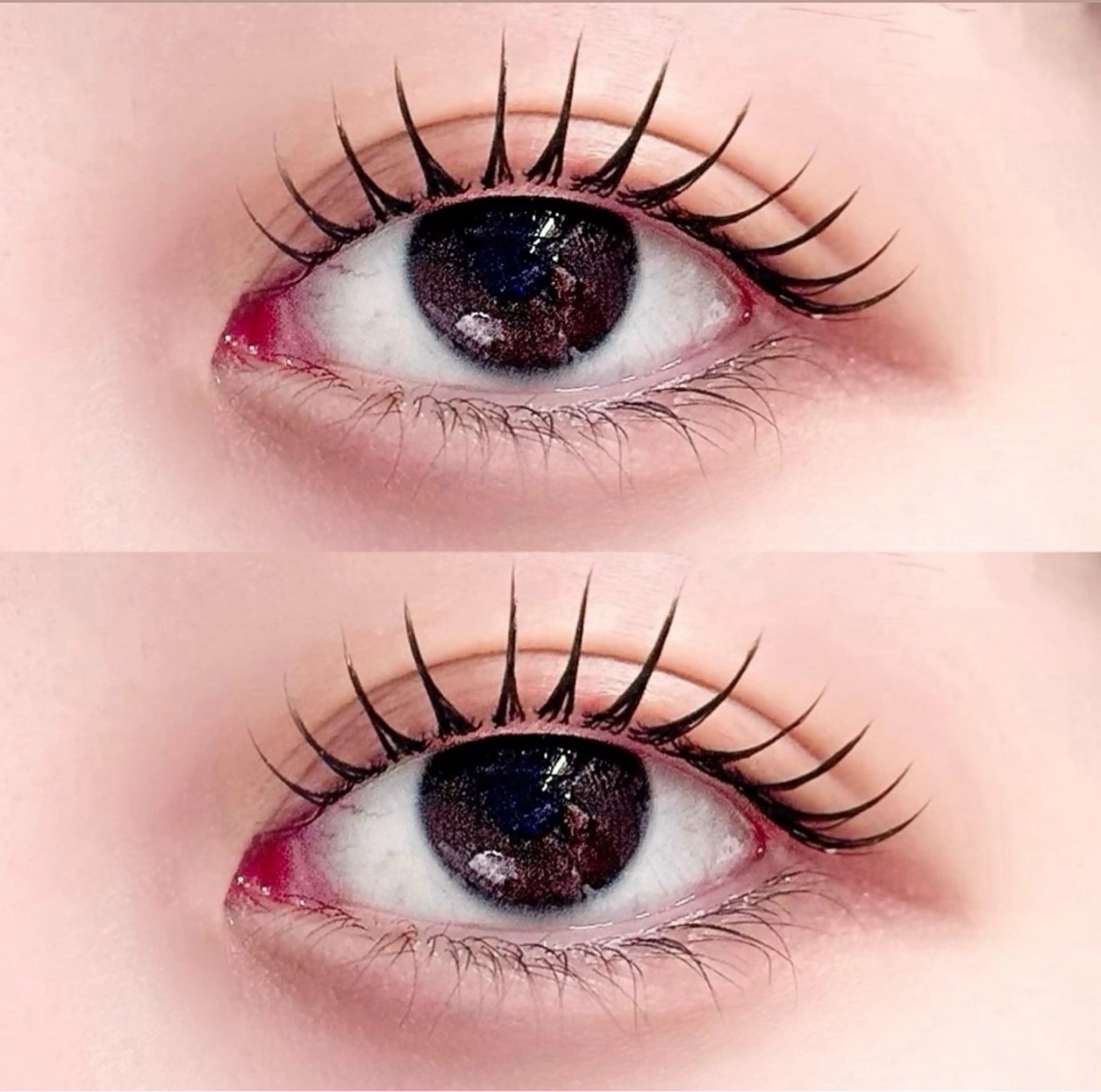 マツエク・マツパ マツパ NANAMI🖤 ‎のマツエク・マツパデザイン