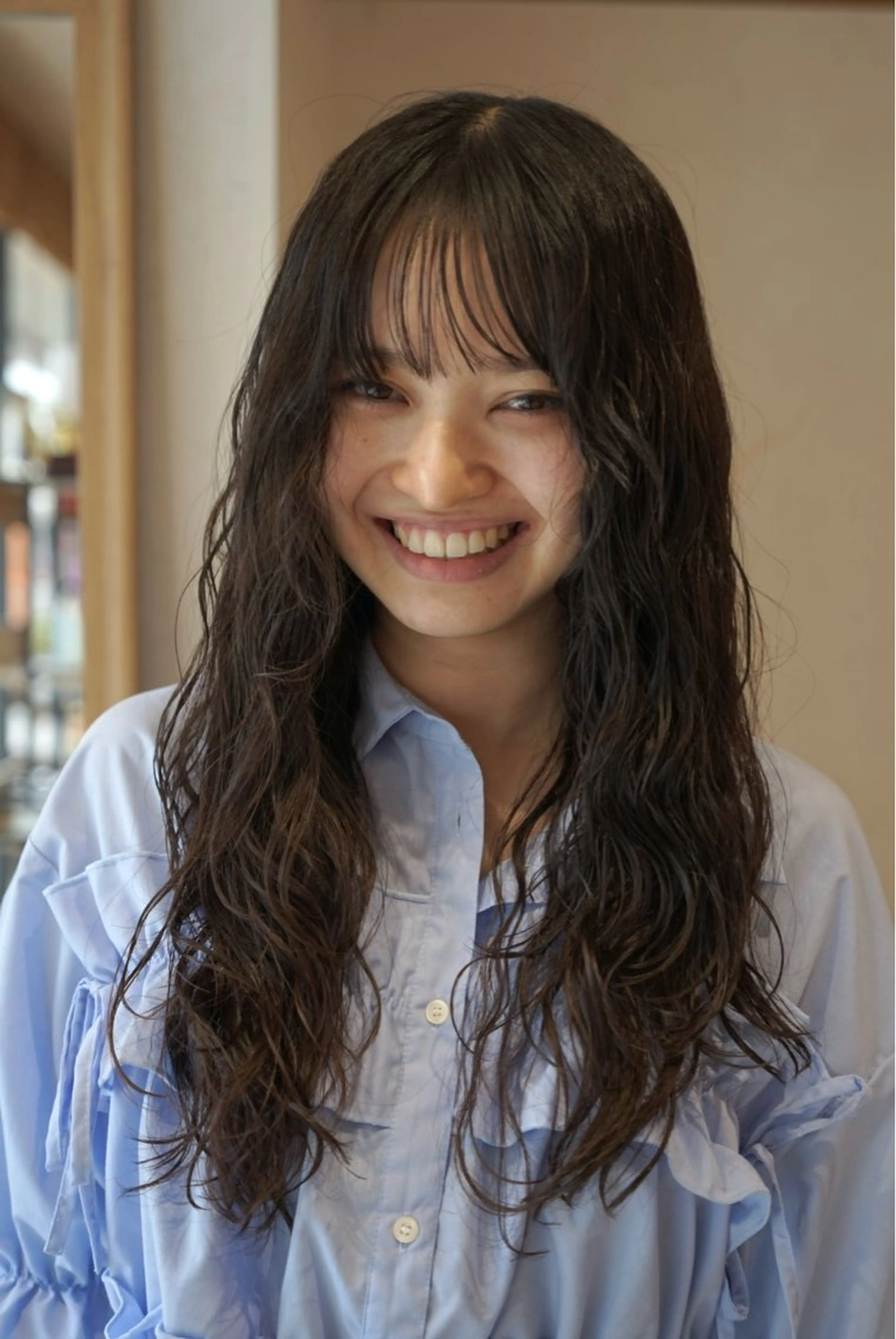 ロング パーマ レイヤー/艶カラー /yuan⟡.·のヘアスタイル