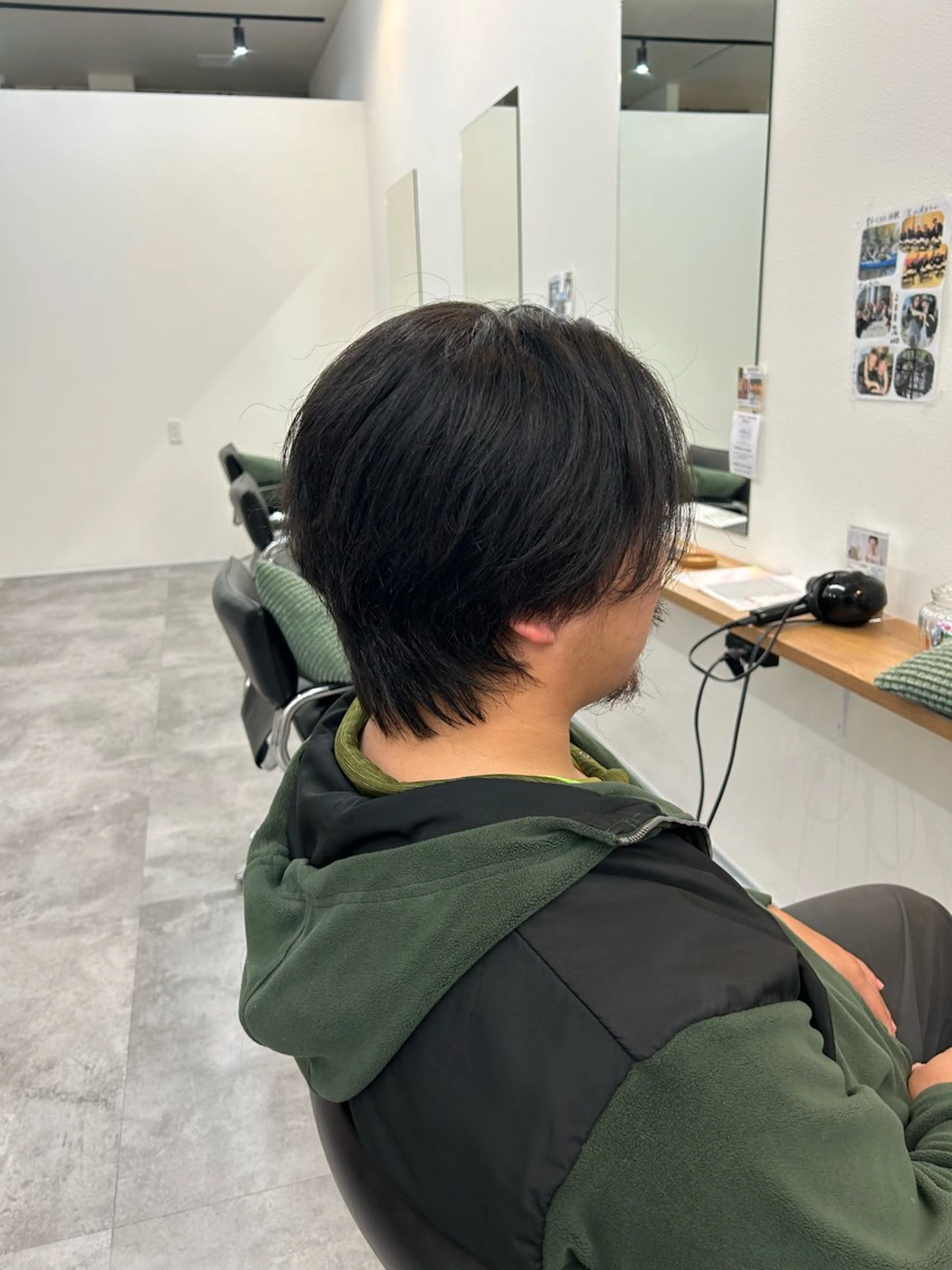 メンズ メンズウルフカット ウルフカット 齋藤 真帆のヘアスタイル