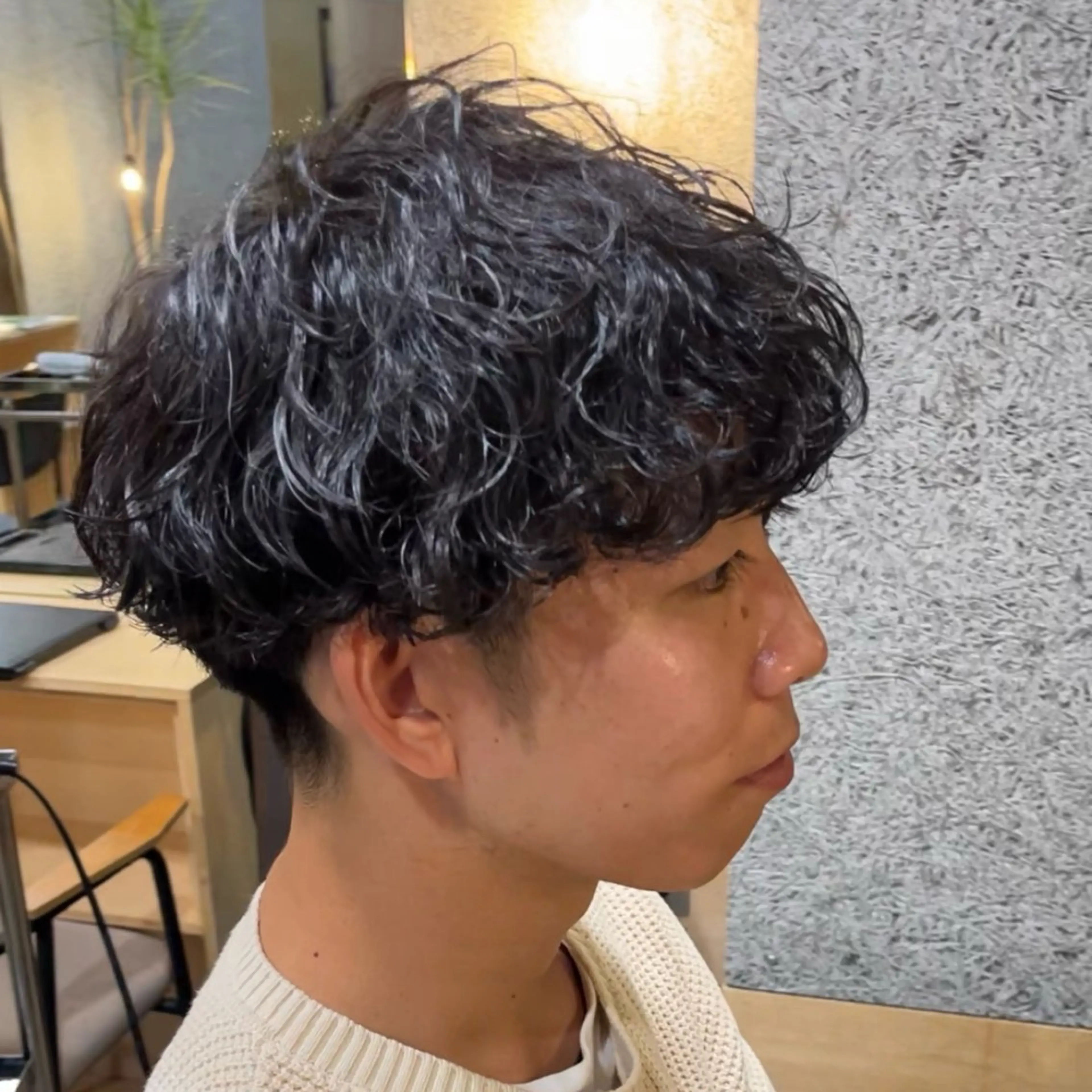 パーマ メンズ 波巻きパーマ カット パーマ 💇‍♂️キョウヤ パーマ特化💇‍♂️のヘアスタイル