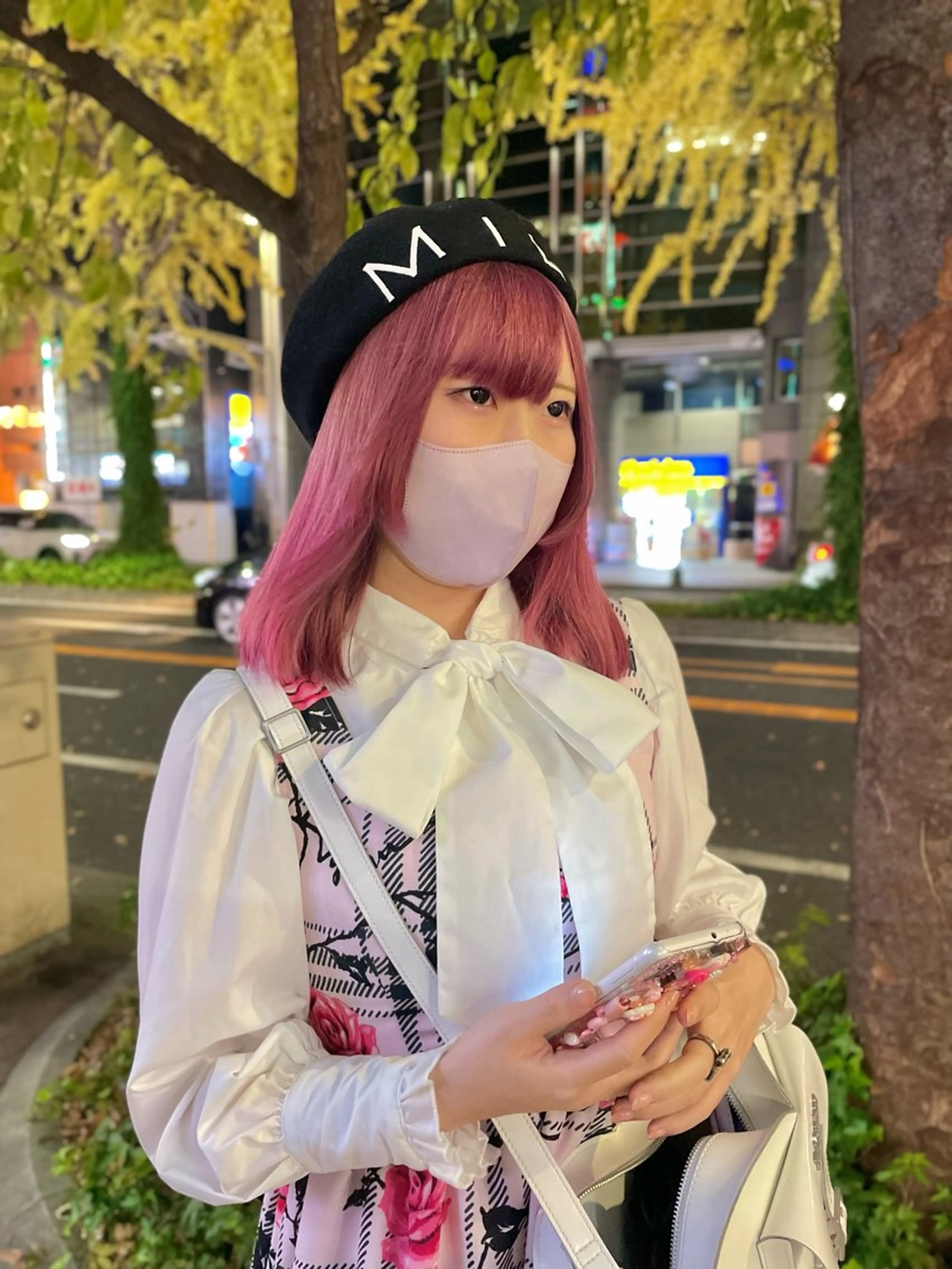 ミディアム カラー ピンクカラー ミユル/ 盛れるエクステ🎀✨のヘアスタイル